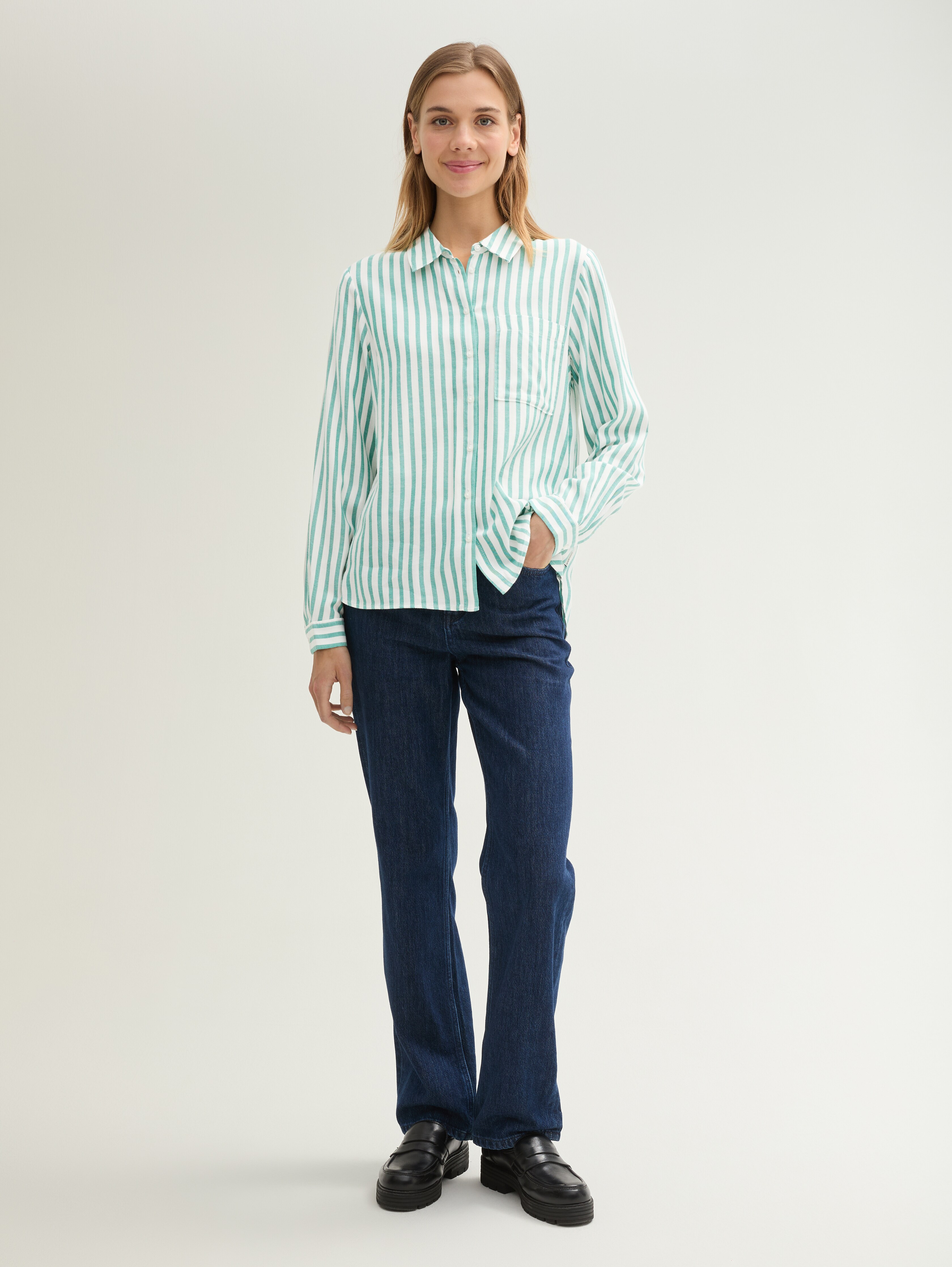 Striped shirt blouse by Tom Tailor