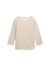 Geselecteerd, Sweatshirt met 3/4 mouwen door Tom Tailor, wit