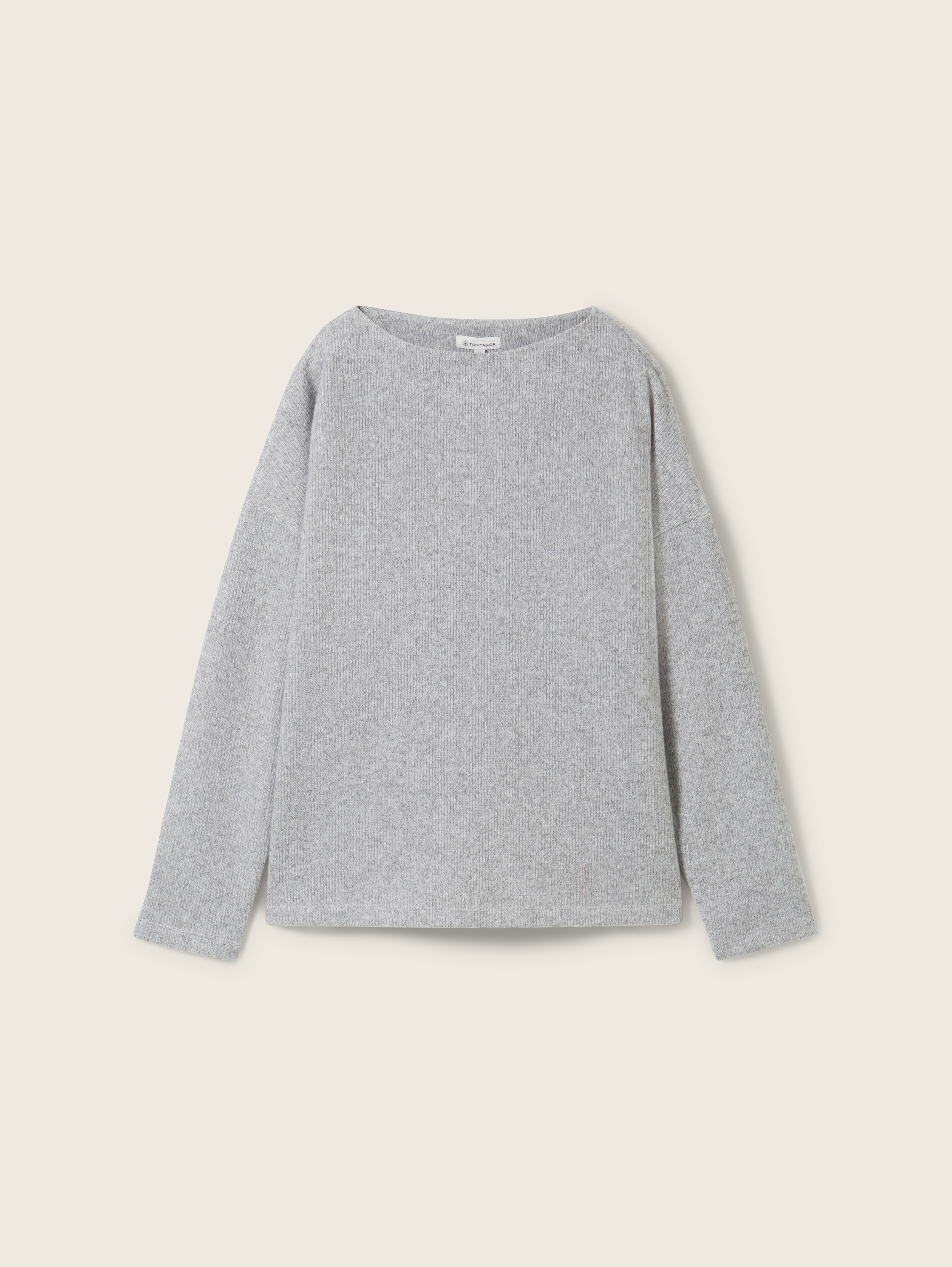 Geripptes Sweatshirt - 4