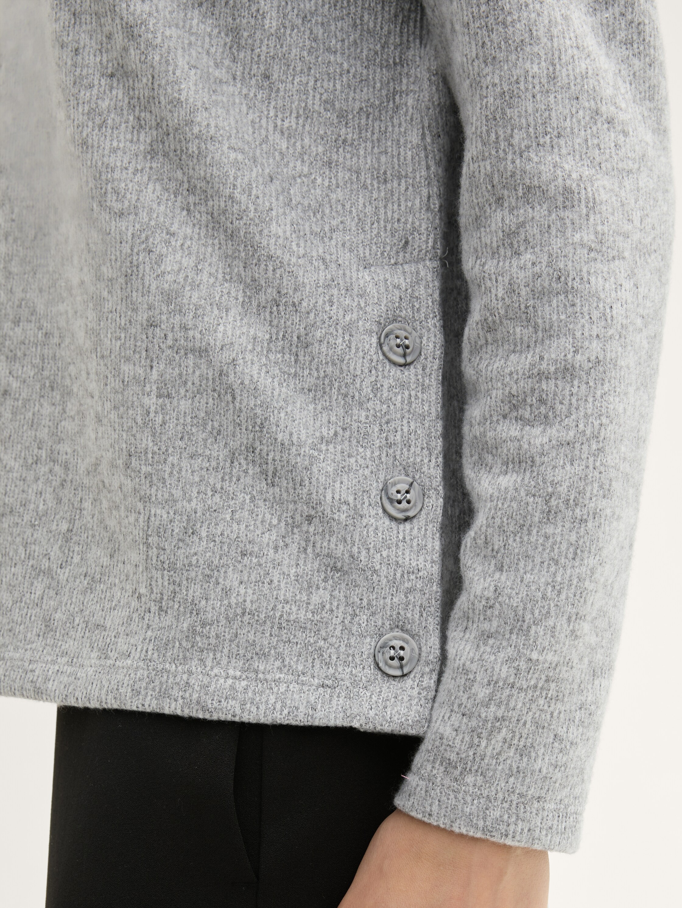 Geripptes Sweatshirt - 5