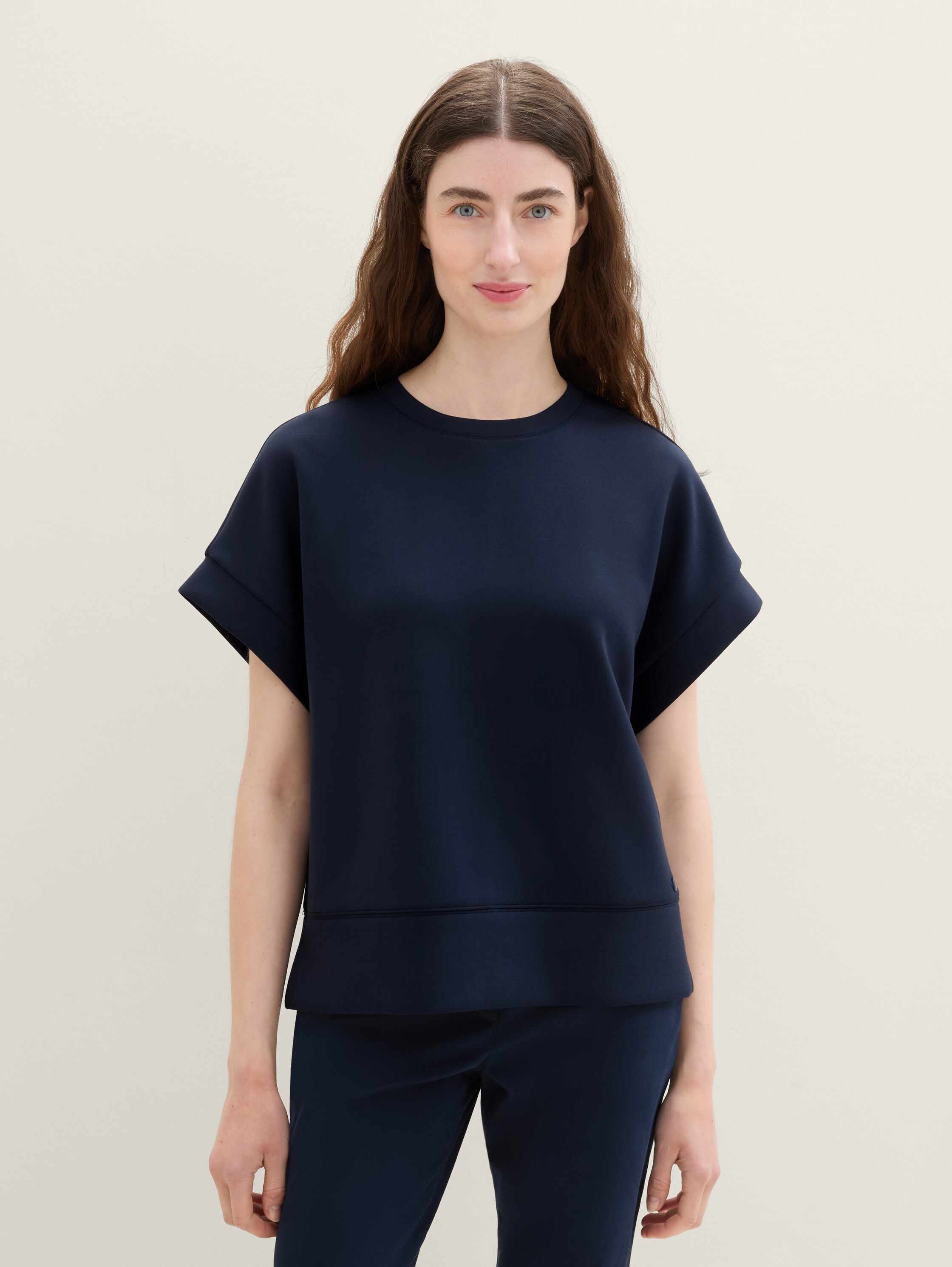 Kurzärmliges Scuba-Sweatshirt - 3