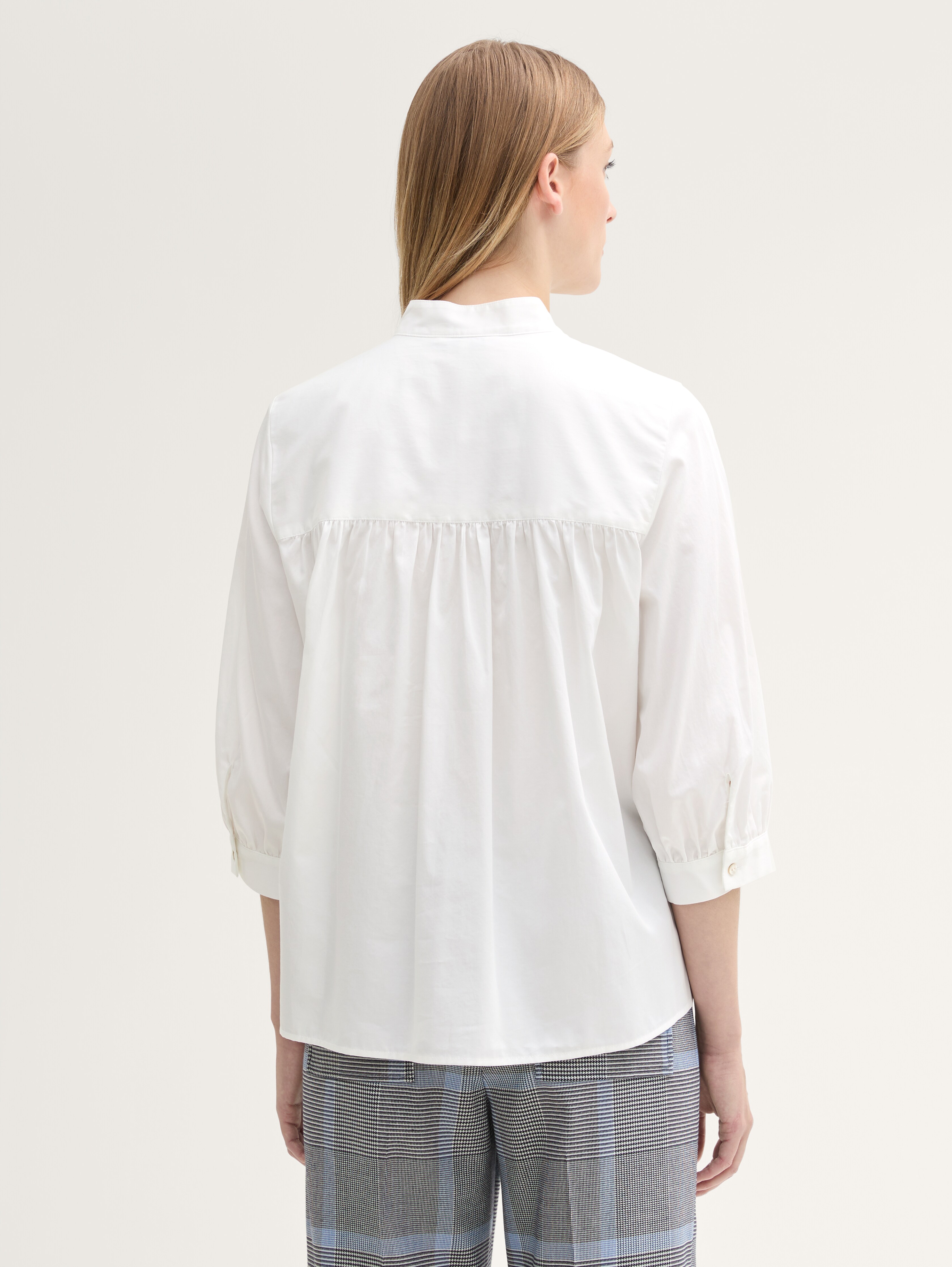 3/4 sleeve blouse with gathering by Tom Tailor