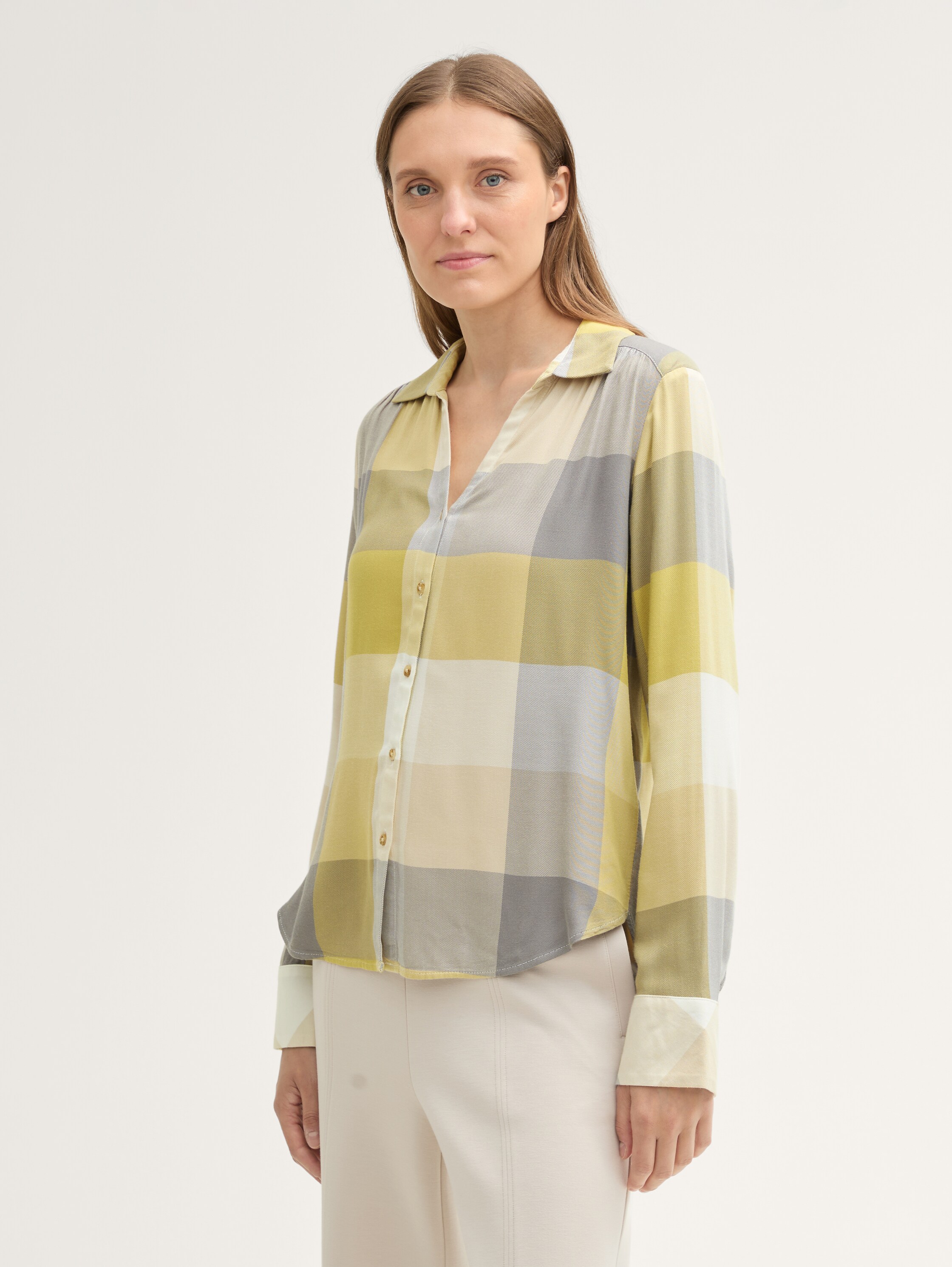 Karierte Bluse - 2