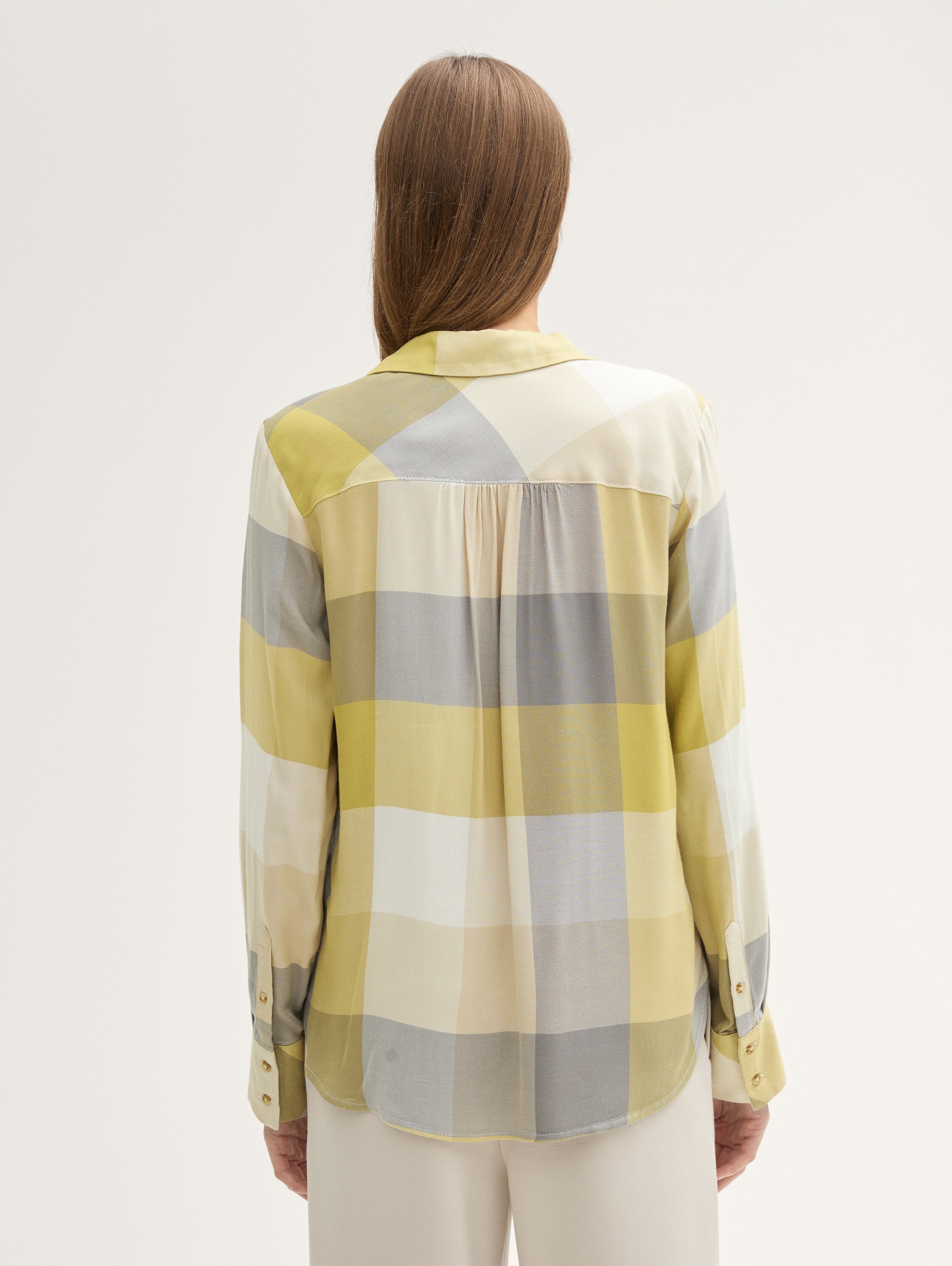 Karierte Bluse - 3
