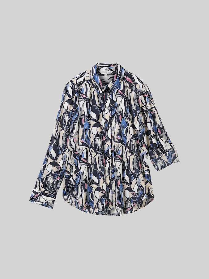 Bluse mit Muster von Women, organic shapes design