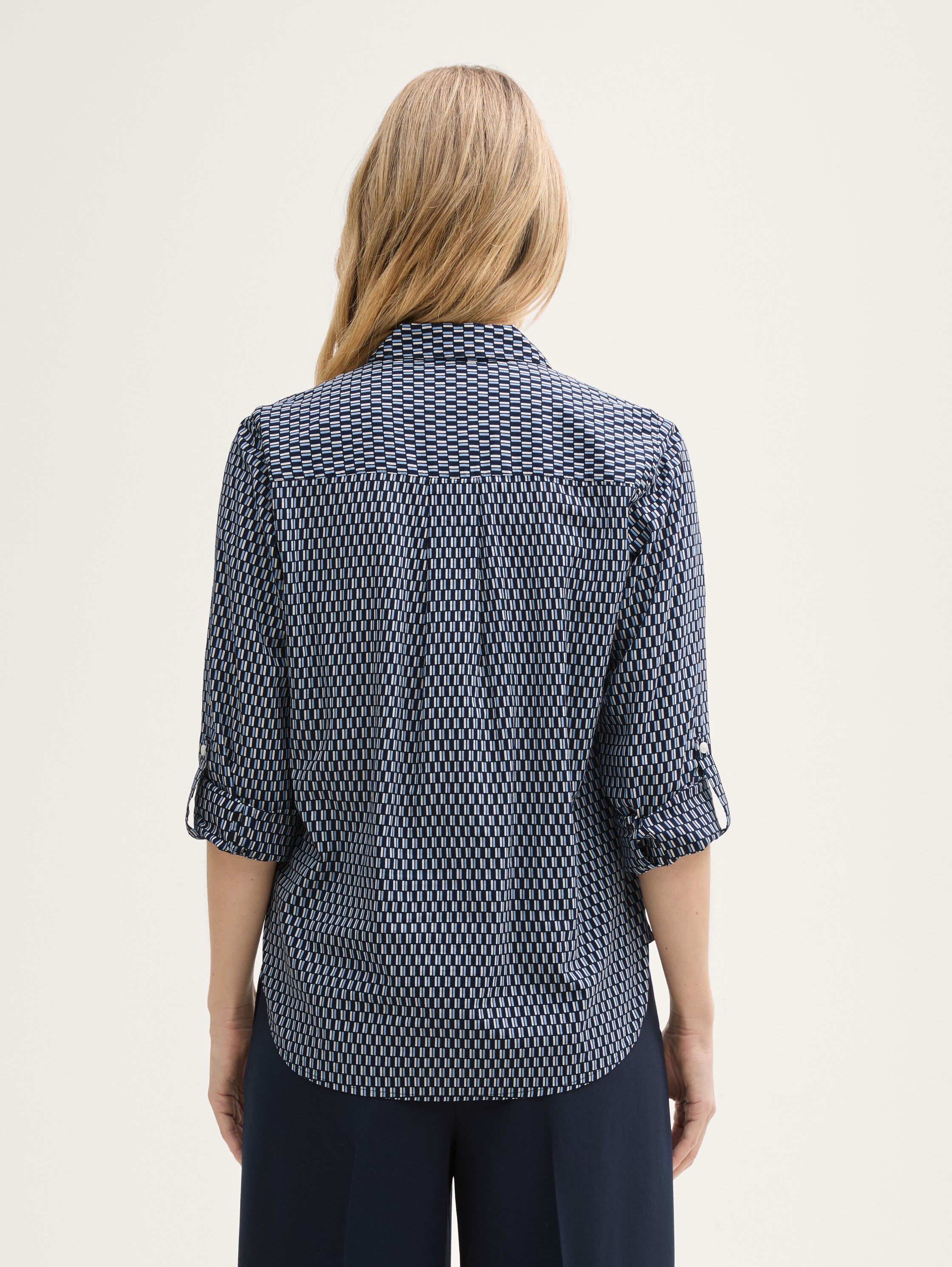 Bluse mit Muster - 2