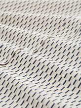 Bluse mit Muster - printed beige graphic minimal - Material-Ansicht