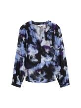 Not Selected, Loose-fit viscose blouse by , blue