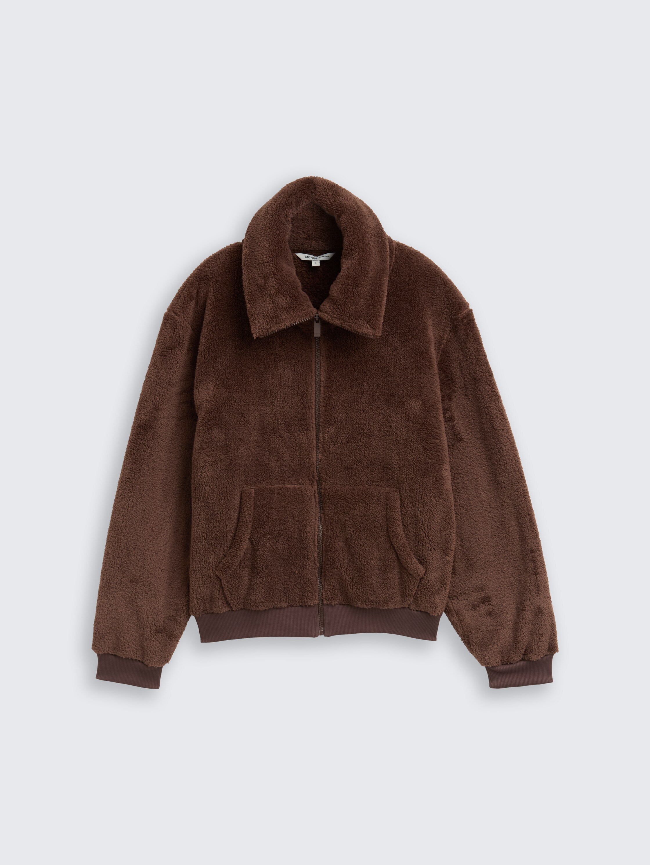 Teddy Sweatjacke - soft_chocolate_brown - 