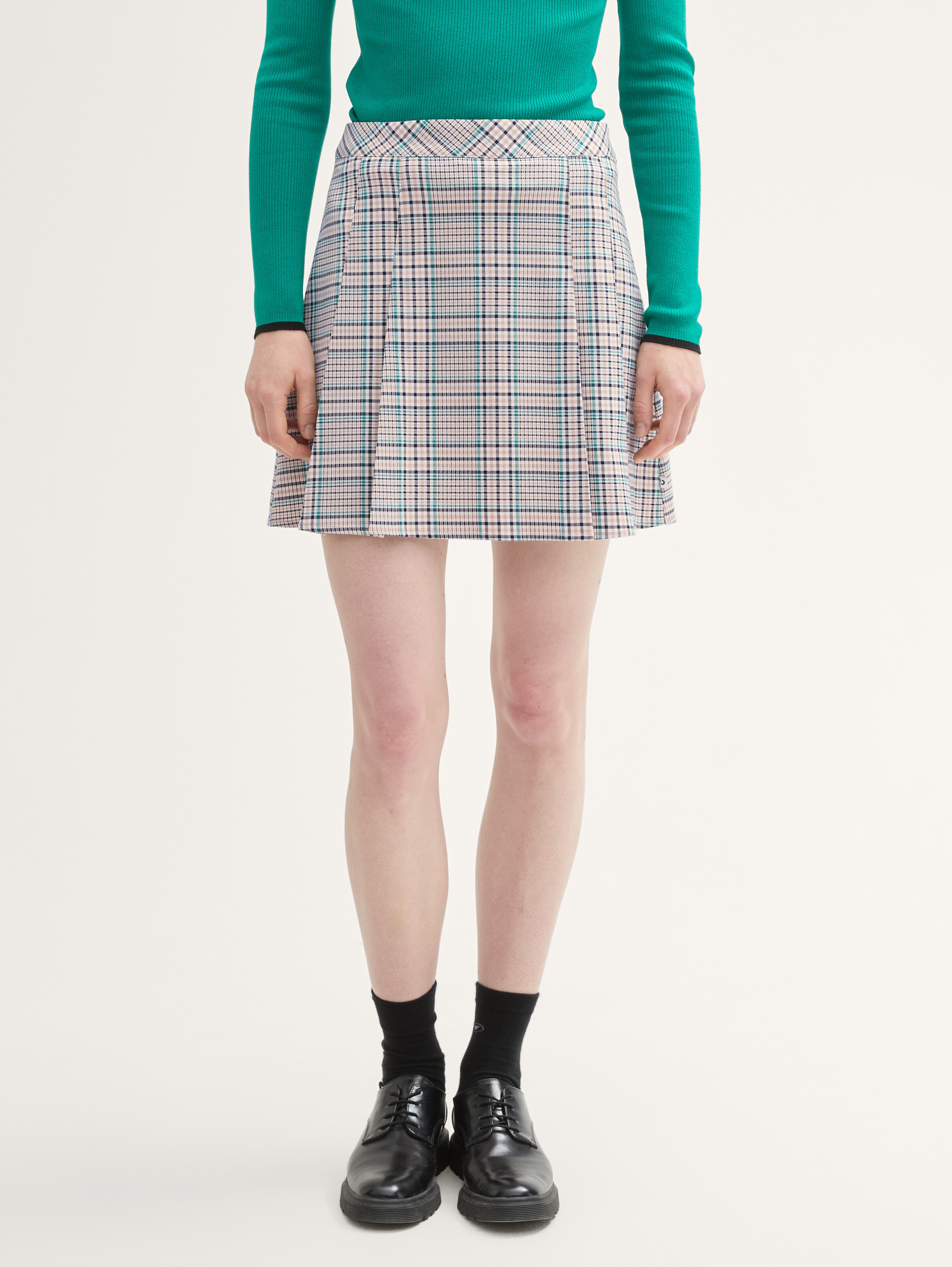 Checked mini skirt by Tom Tailor