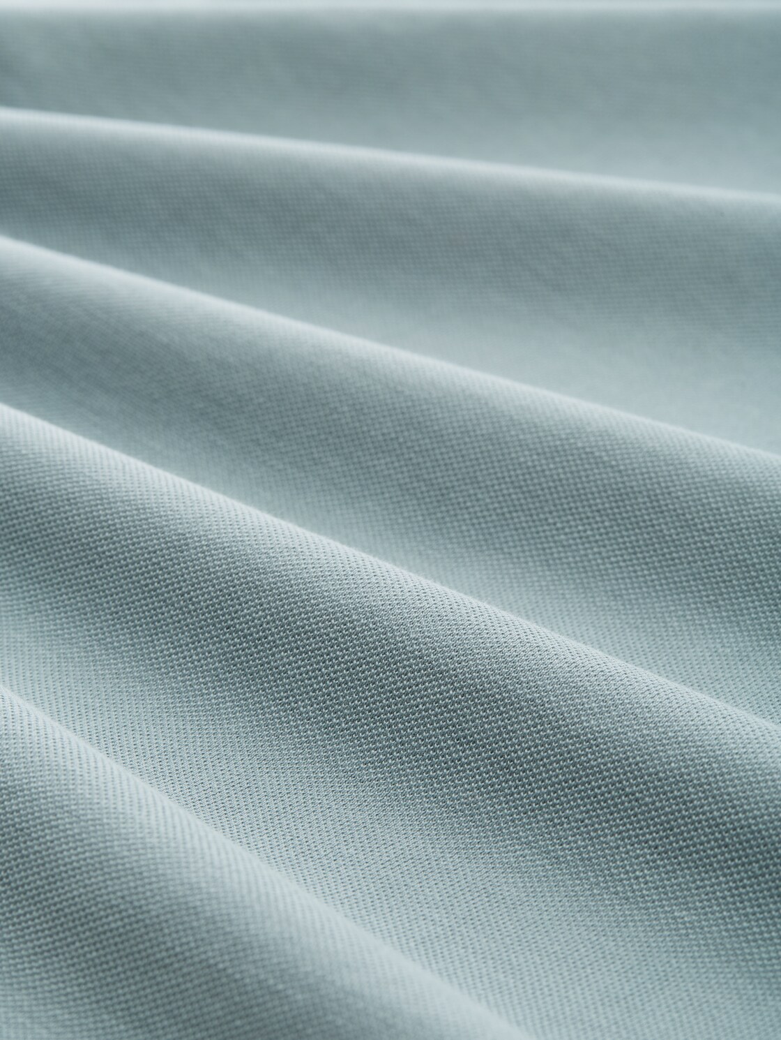 Langarm Piqué Poloshirt - grey mint