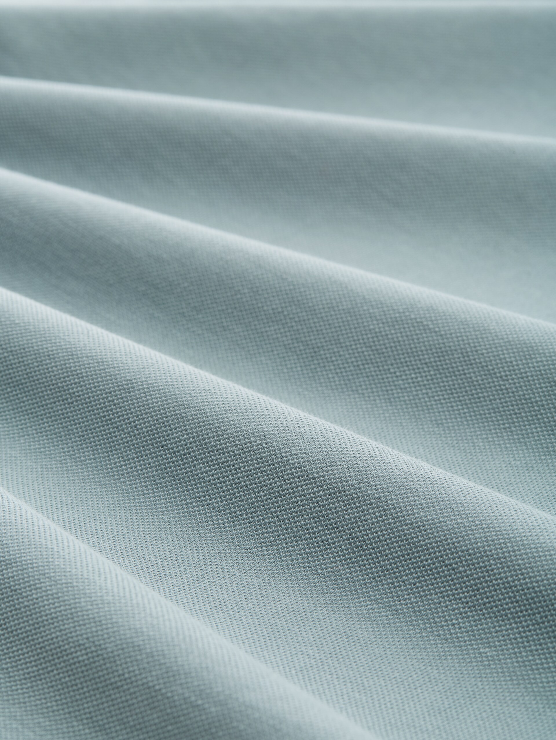 Langarm Piqué Poloshirt - grey mint