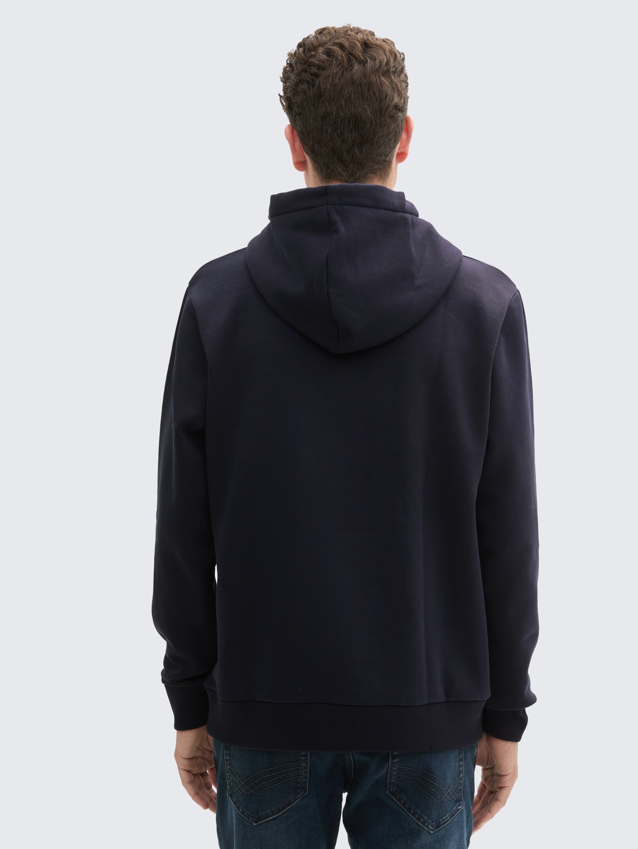 Hoodie sweatshirt met logoprint - sky_captain_blue_1 - 
