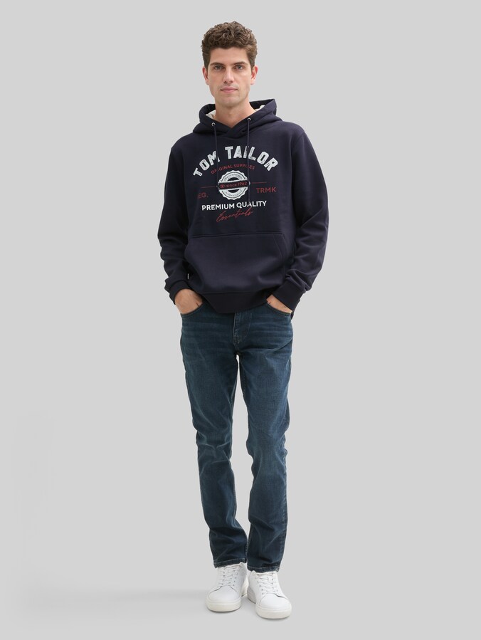 TOM TAILOR Felpa - deep black/nero