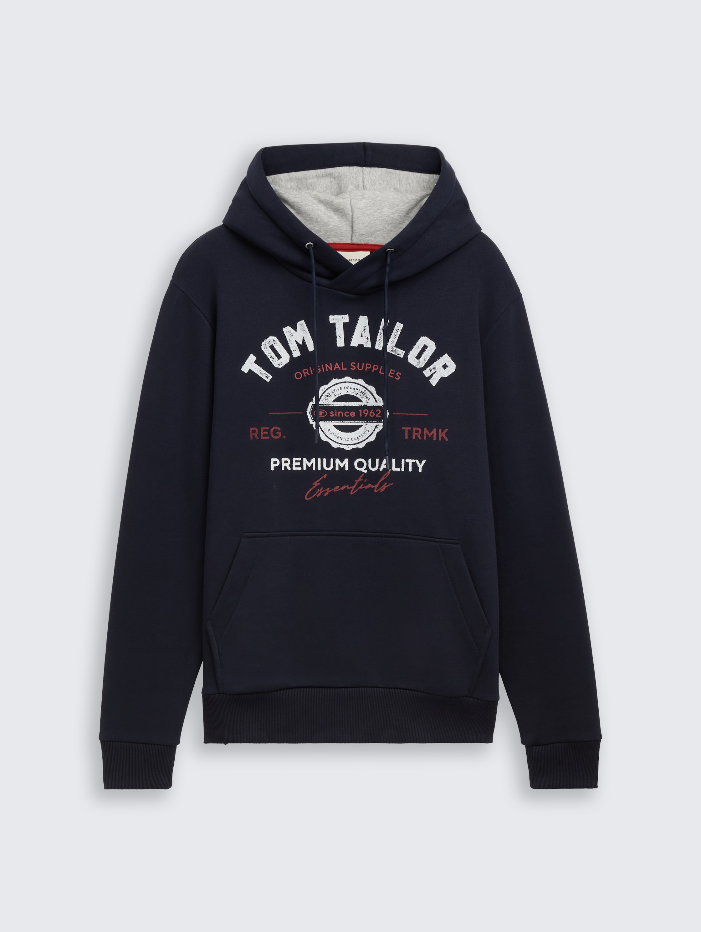 Hoodie sweatshirt met logoprint - sky_captain_blue_1 - 