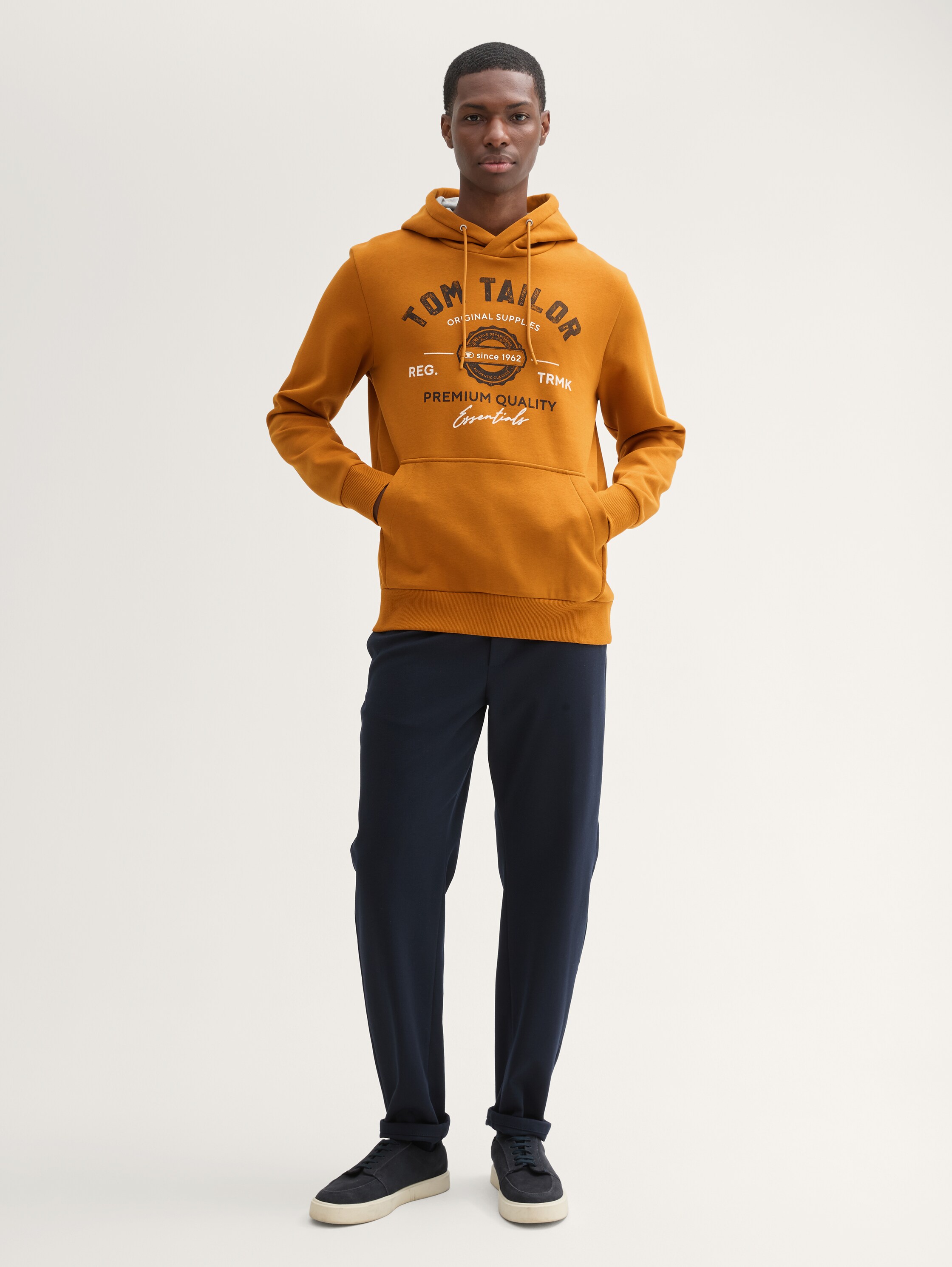 Hoodie Sweatshirt mit Logo-Print - 0