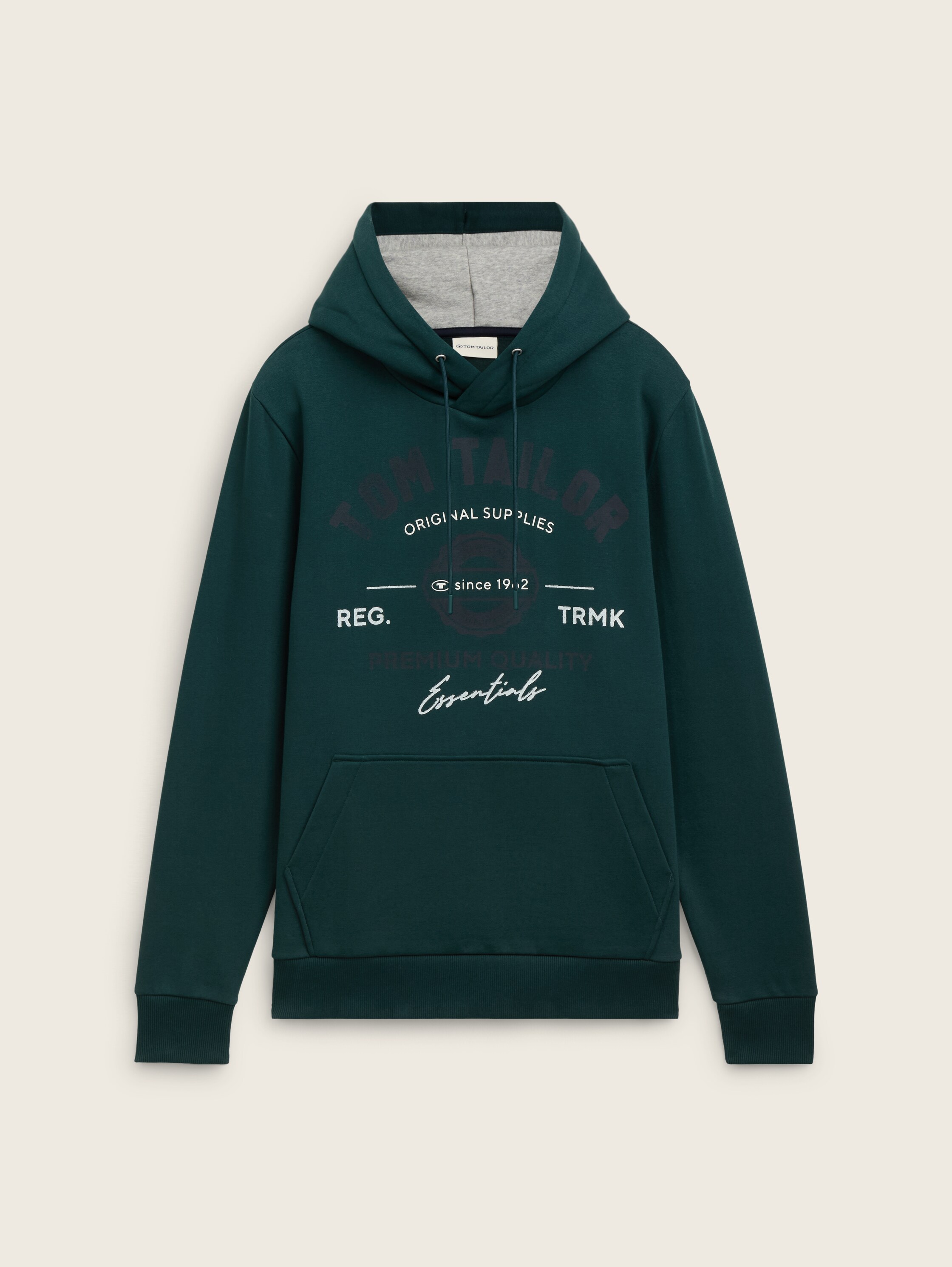 Hoodie Sweatshirt mit Logo-Print - 3