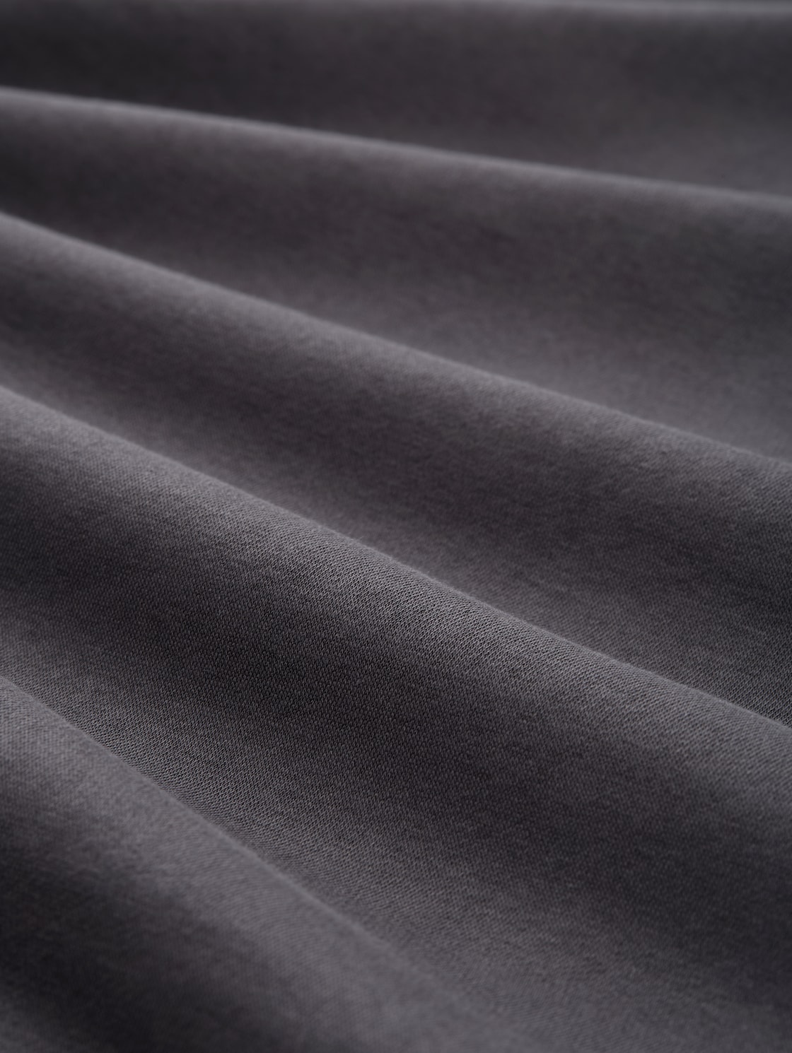 Hoodie Sweatshirt mit Logo-Print - Tarmac Grey - Material-Ansicht