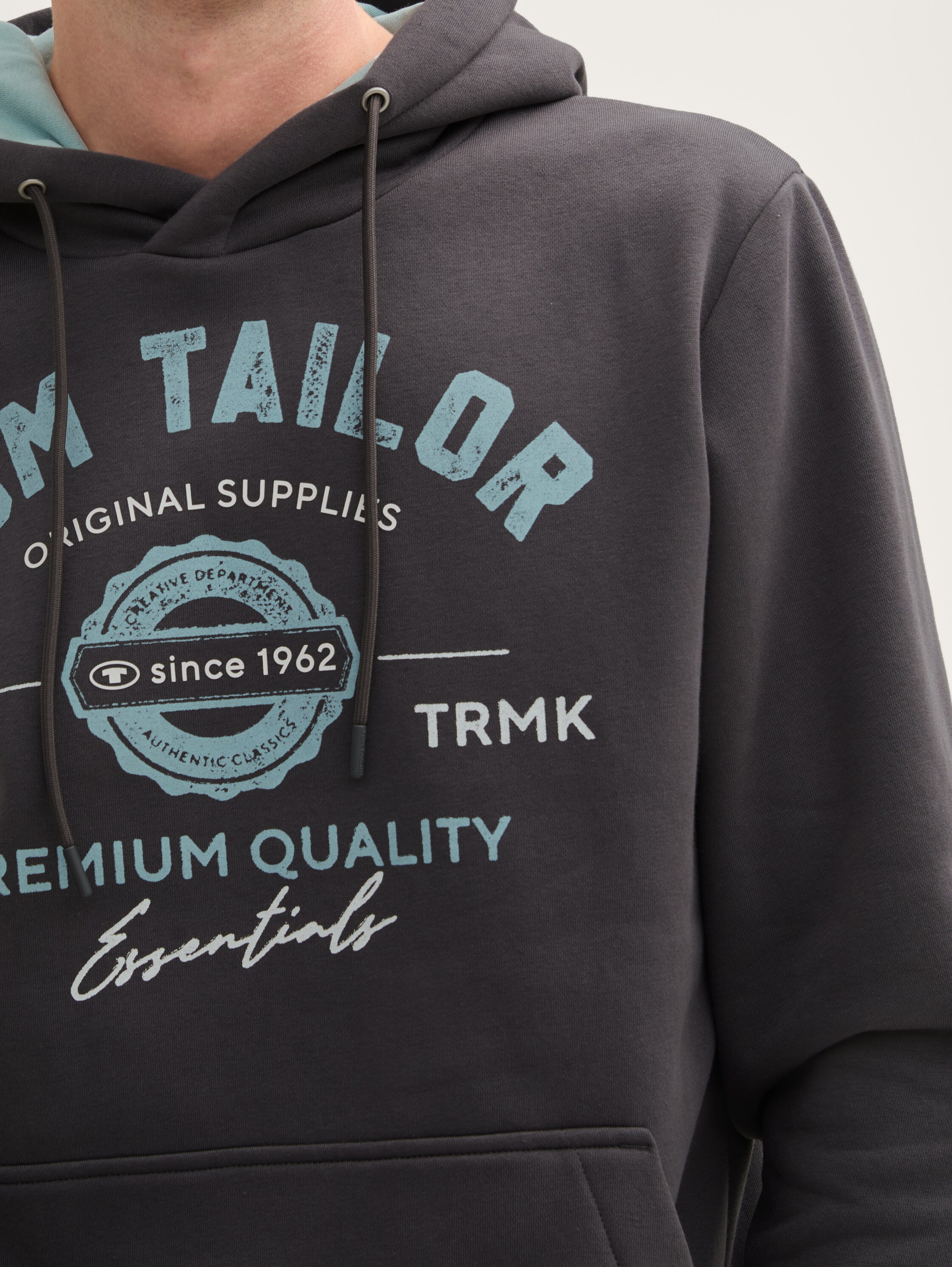Hoodie Sweatshirt mit Logo-Print - 5