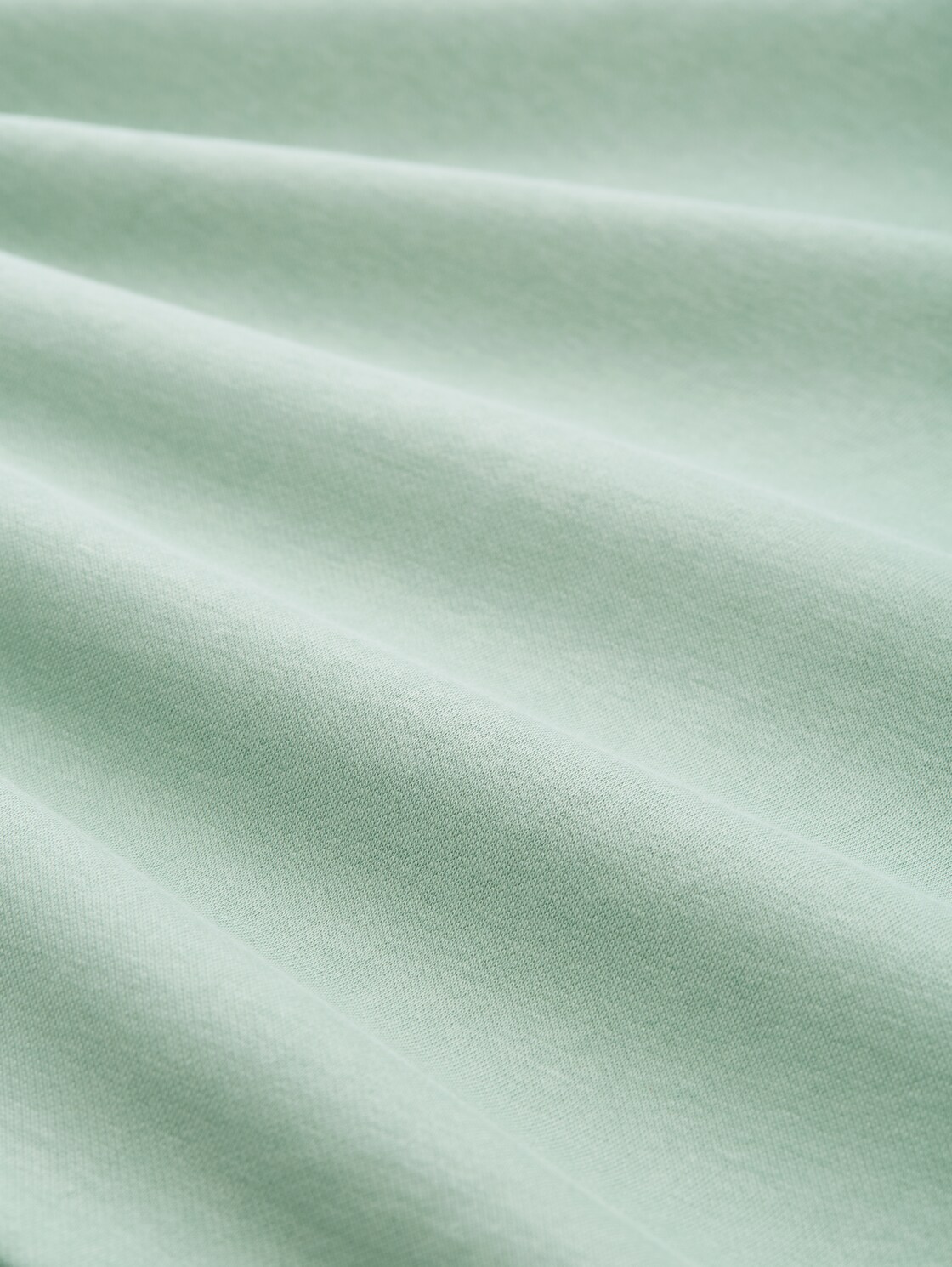 Hoodie Sweatshirt mit Logo-Print - dust green - Material-Ansicht