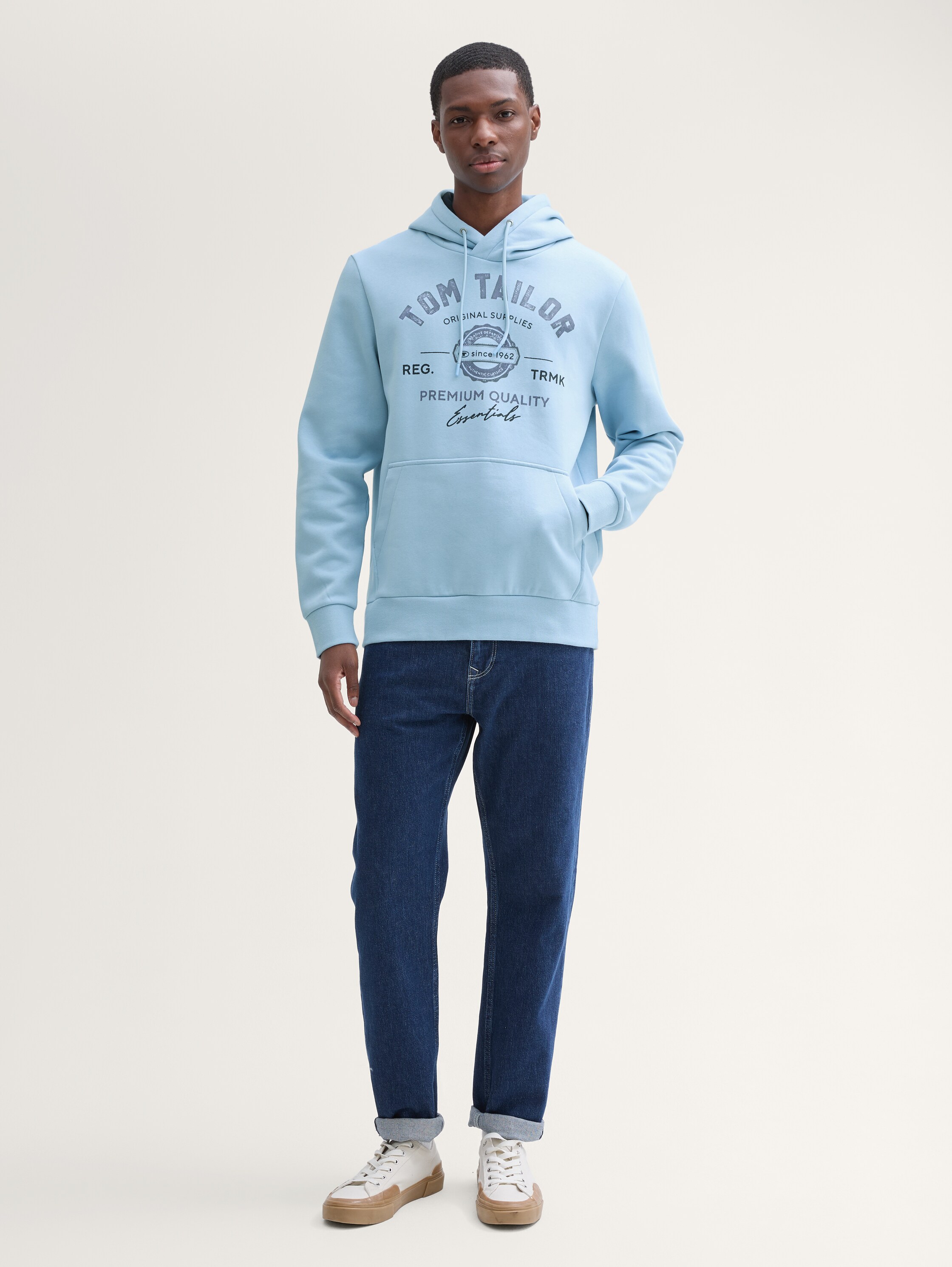 Sweatshirt with logo print
