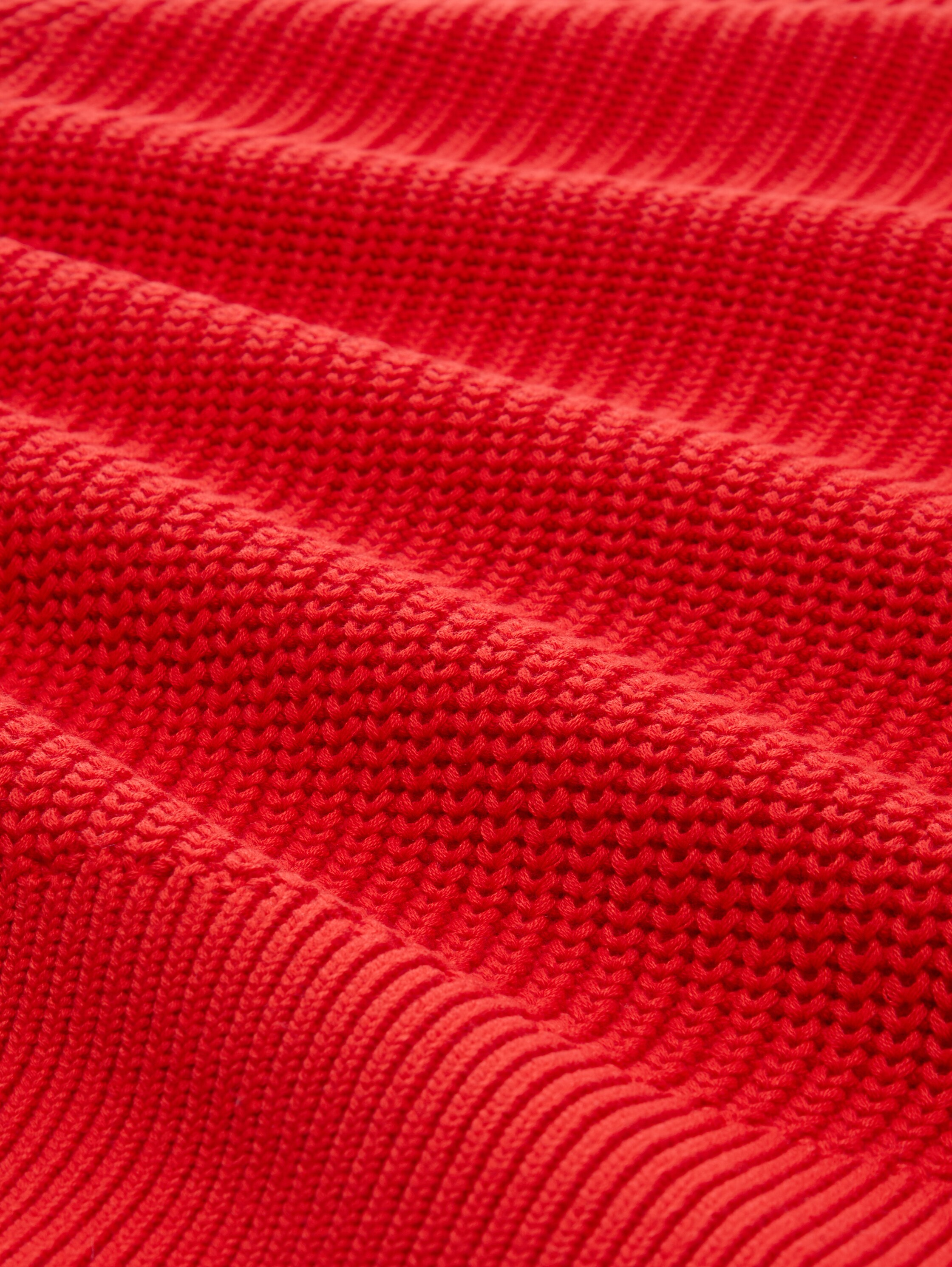 Knitted jumper with light balloon sleeves - 5