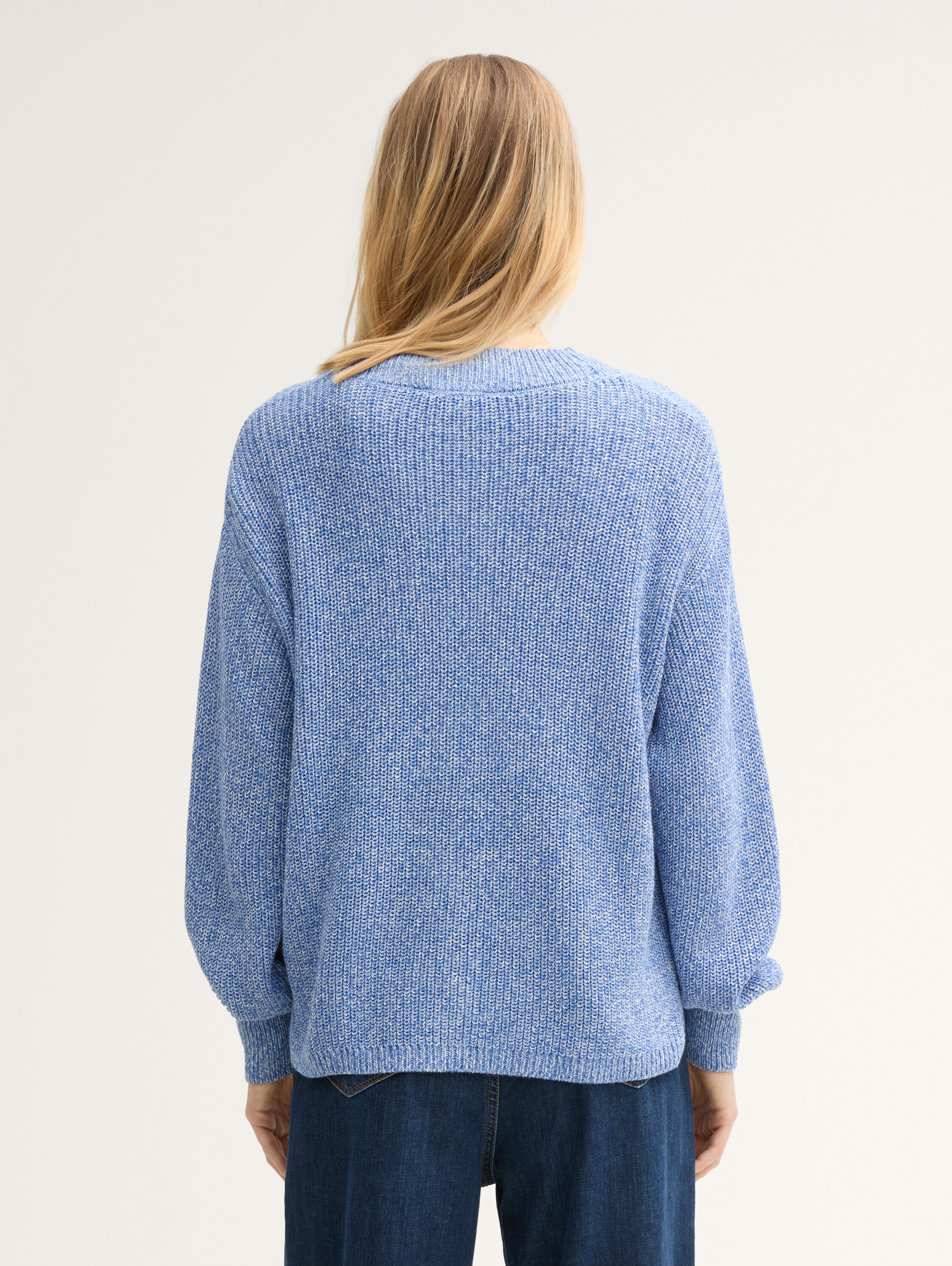Strick Cardigan mit V-Ausschnitt - 2