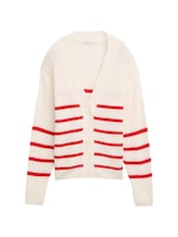 Nicht ausgewählt, Cardigan mit V-Ausschnitt von , weiß