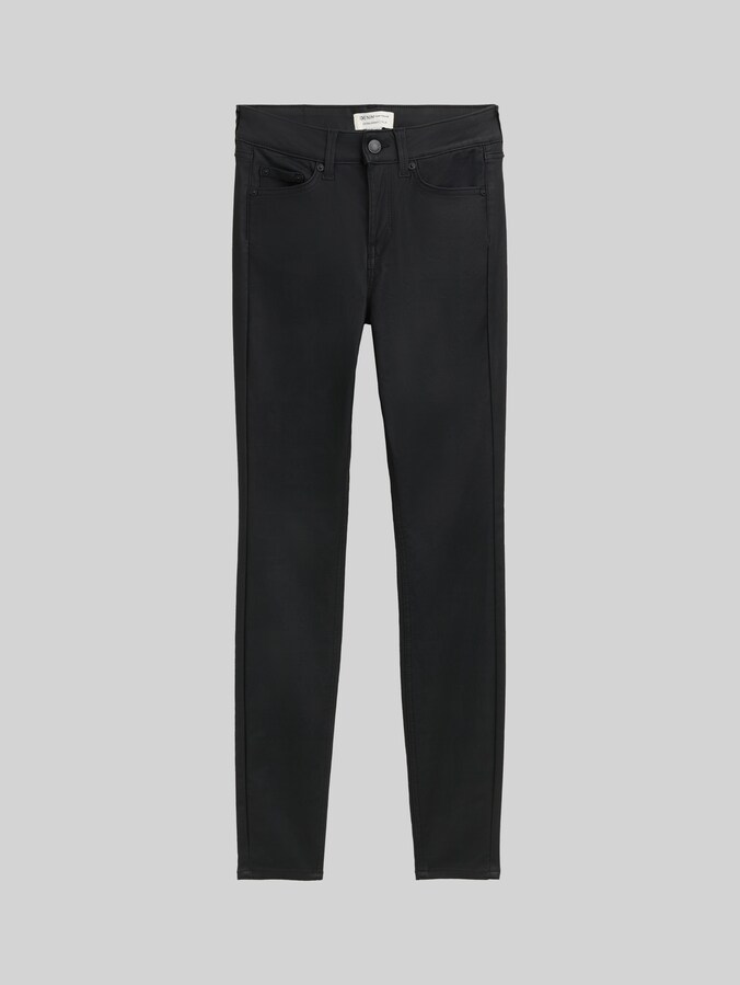 TTNELA EXTRA SKINNY Coated Jeans von Denim Female, coated black denim