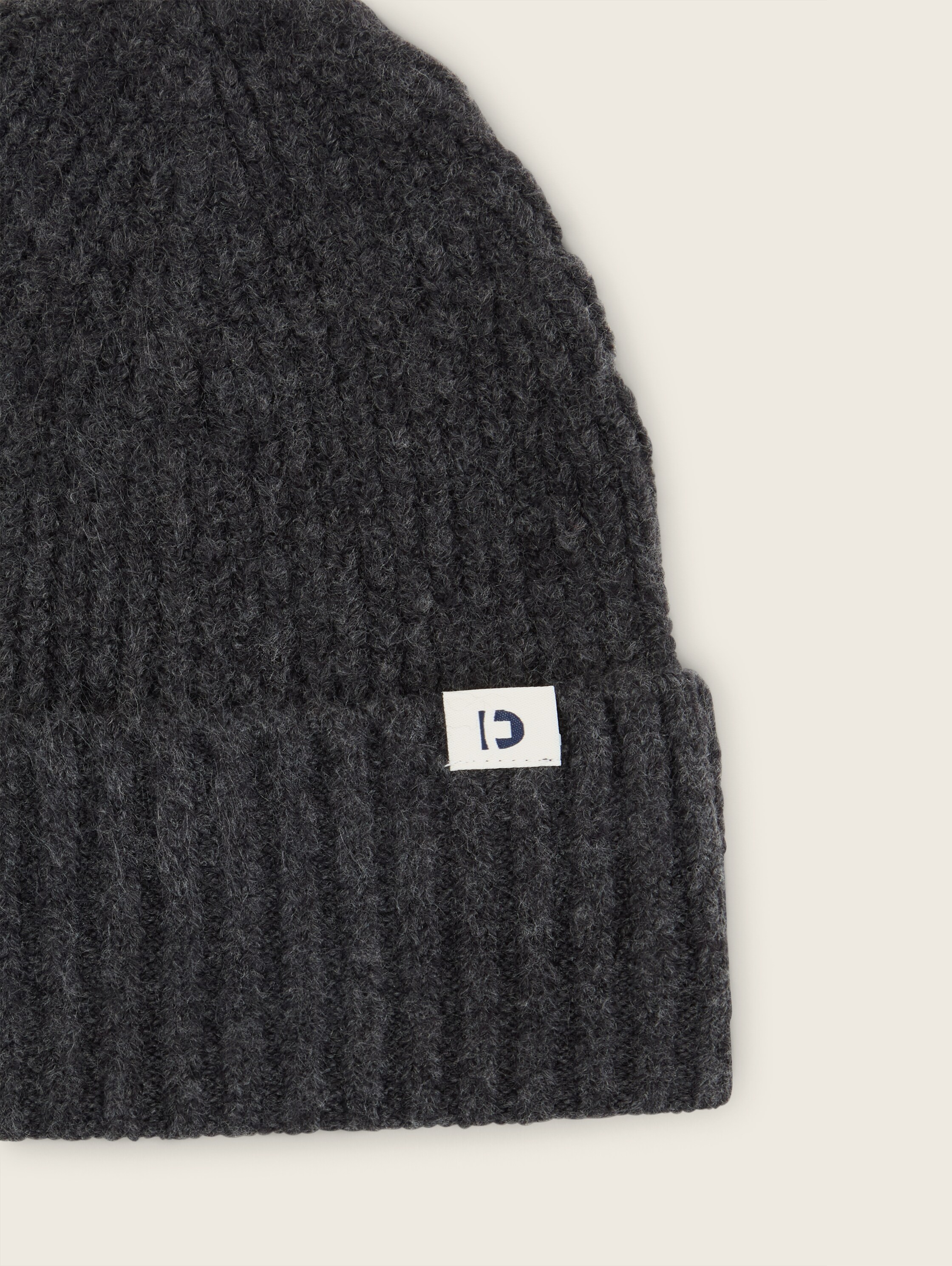 Gerippte Beanie Mütze - 2
