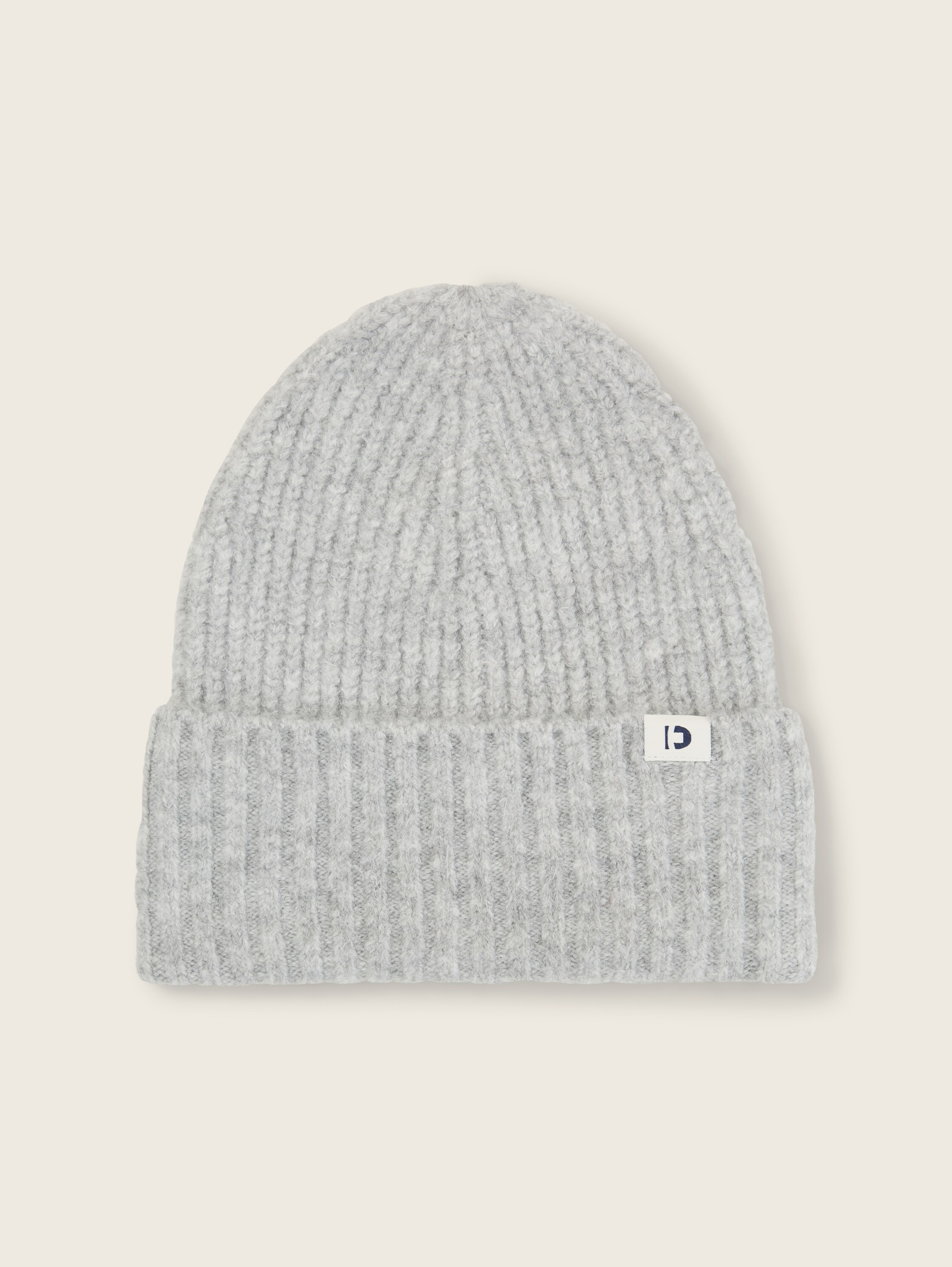 Gerippte Beanie Mütze - 1