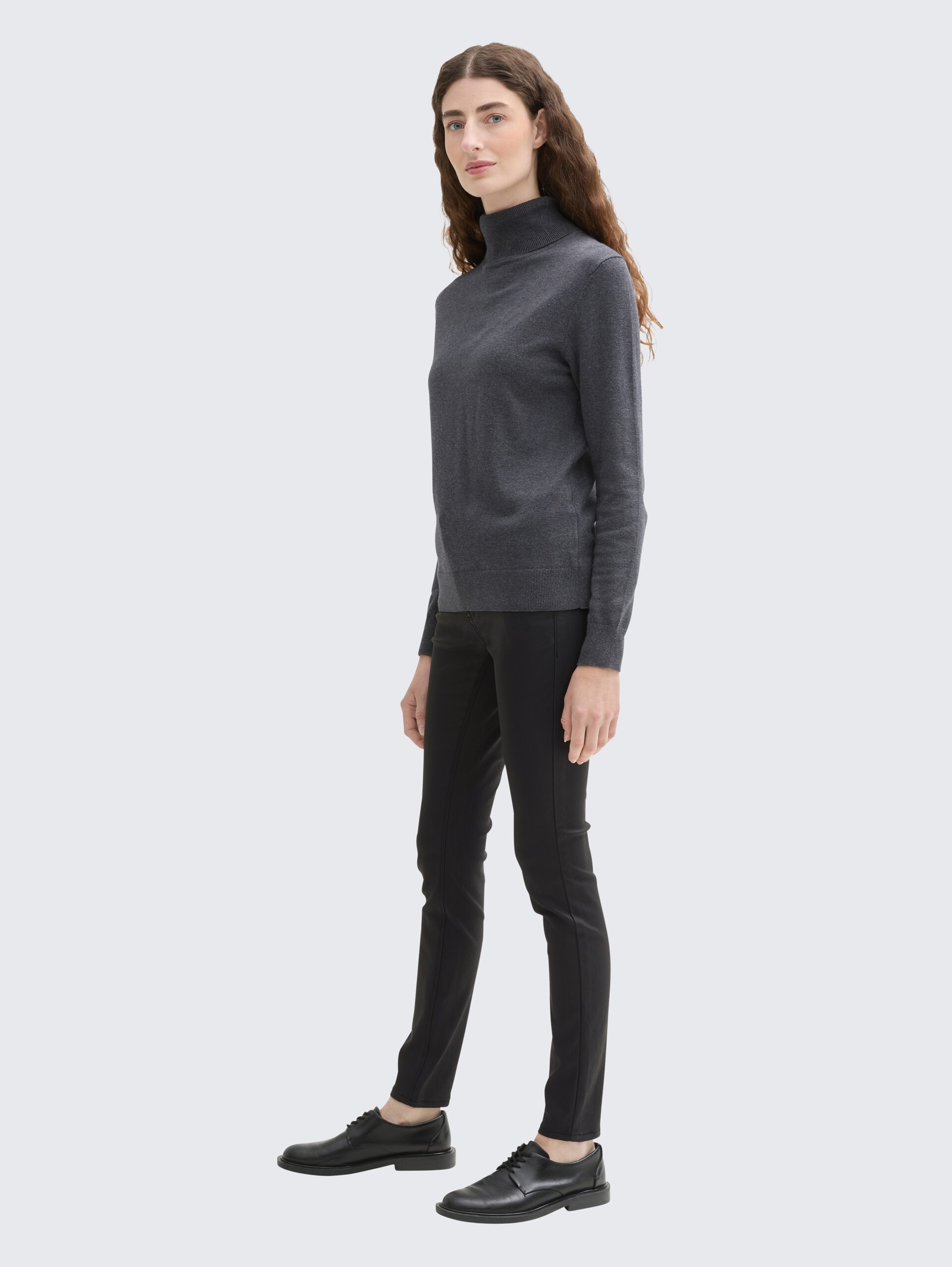 TTALEXA COATED SKINNY Jeans - deep black