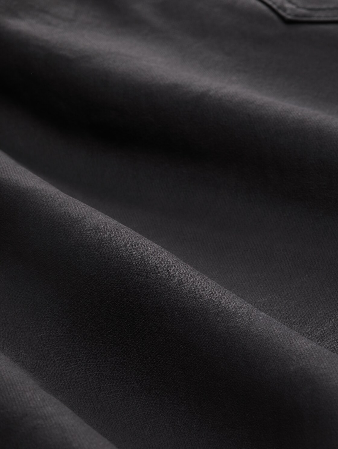 TTALEXA COATED SKINNY Jeans - deep black - Material-Ansicht