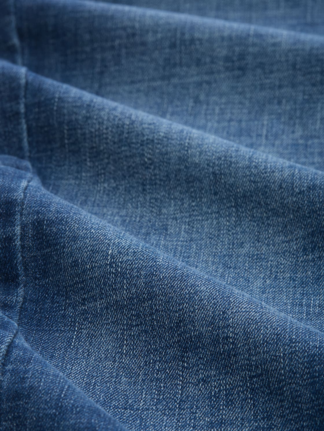 TTJONA EXTRA SKINNY Jeans - Used Mid Stone Blue Denim - Material-Ansicht