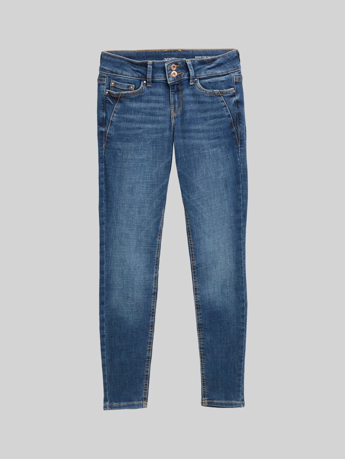 TTJONA EXTRA SKINNY Jeans von Denim Female, Used Mid Stone Blue Denim