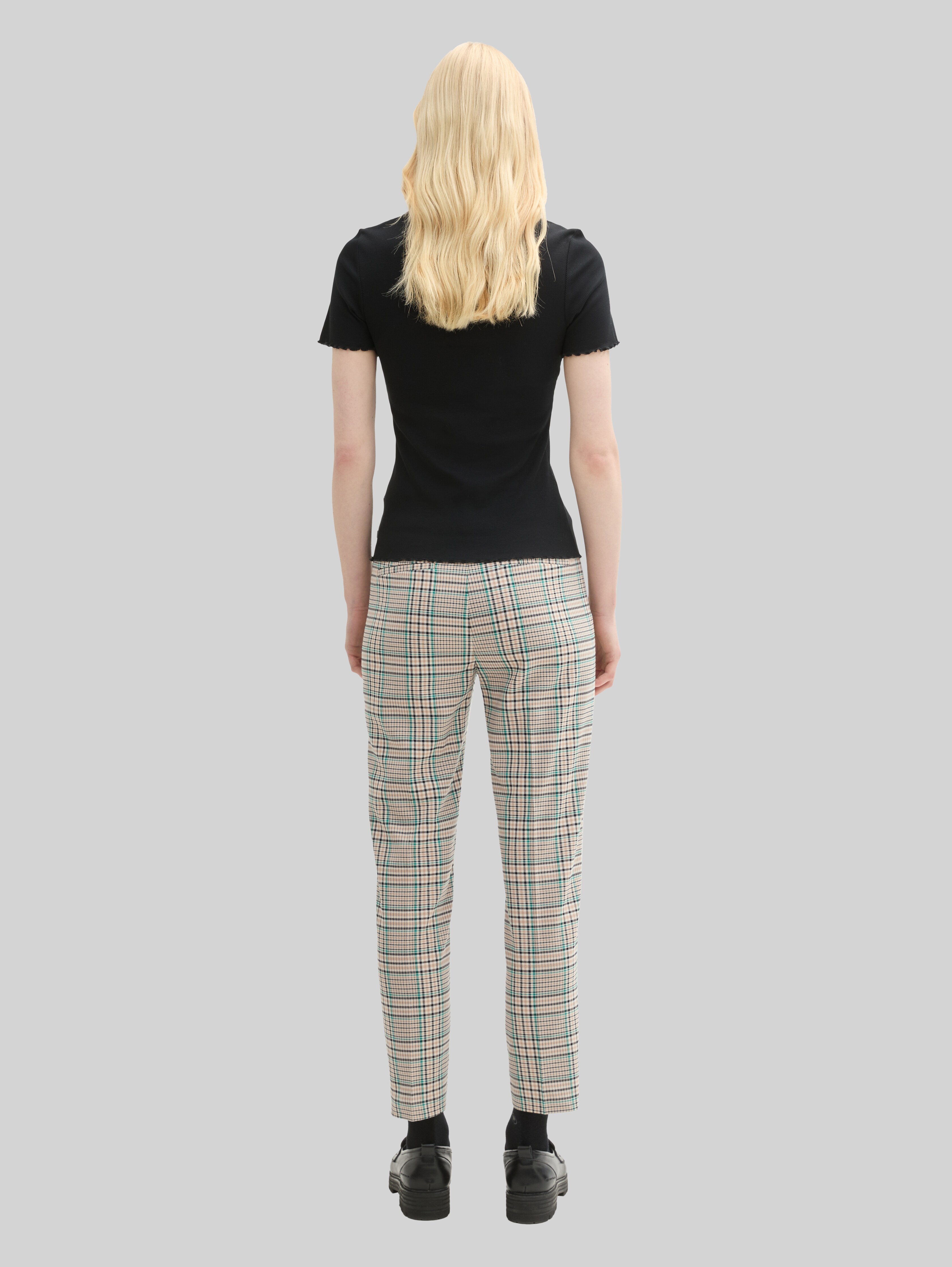 check cigarette trousers Checked sale cigarette trousers