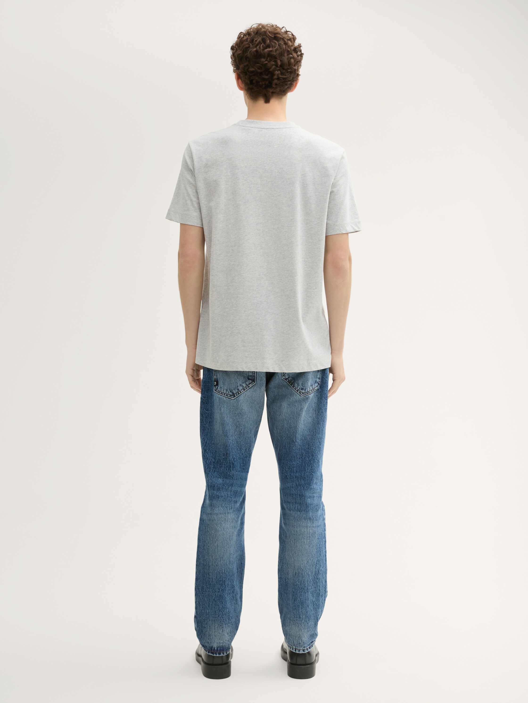 TTAEDAN STRAIGHT Jeans - used_mid_stone_blue_denim - 