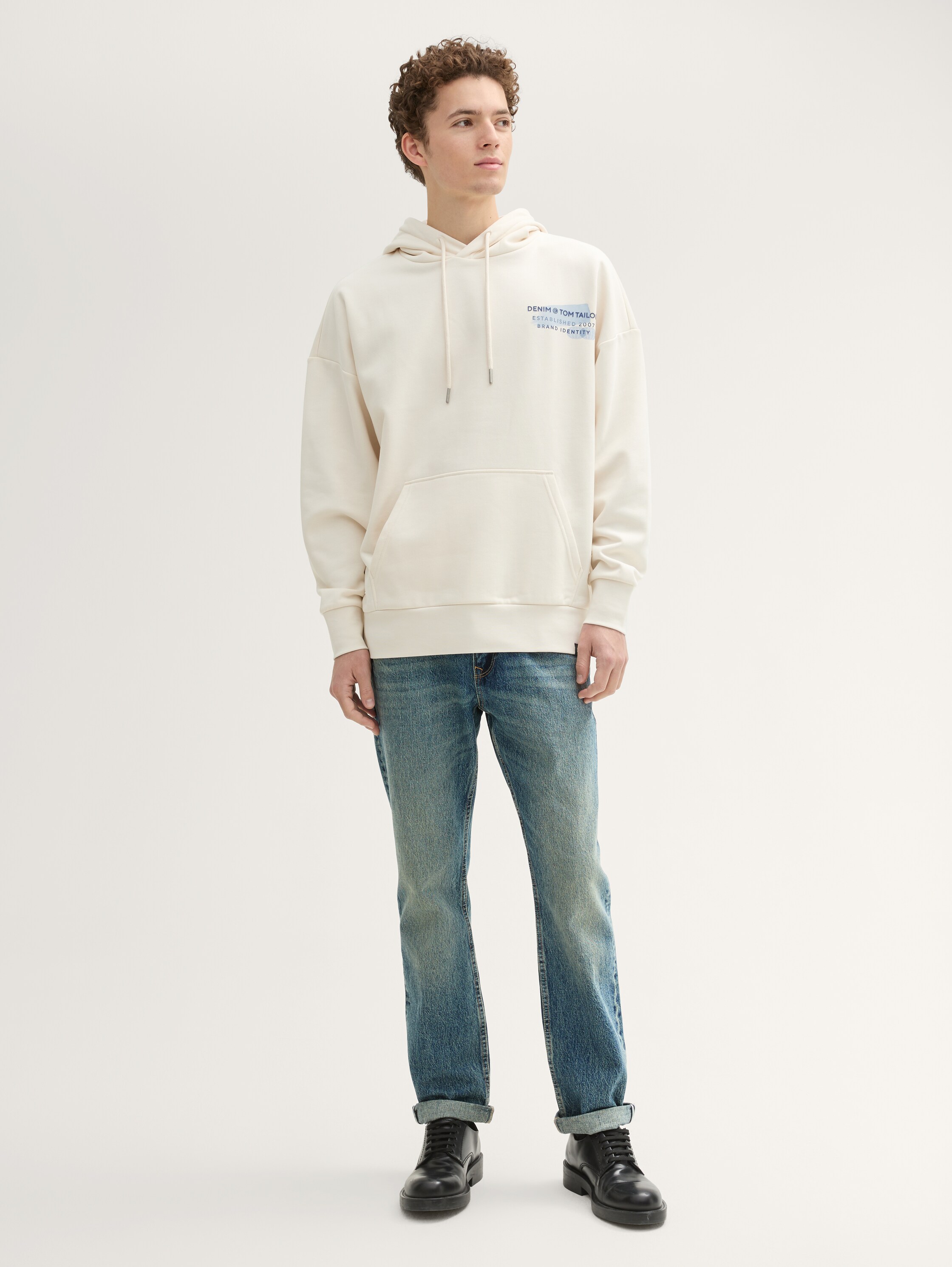 TTAEDAN STRAIGHT Jeans - stone_blue_denim_tint_1 - 