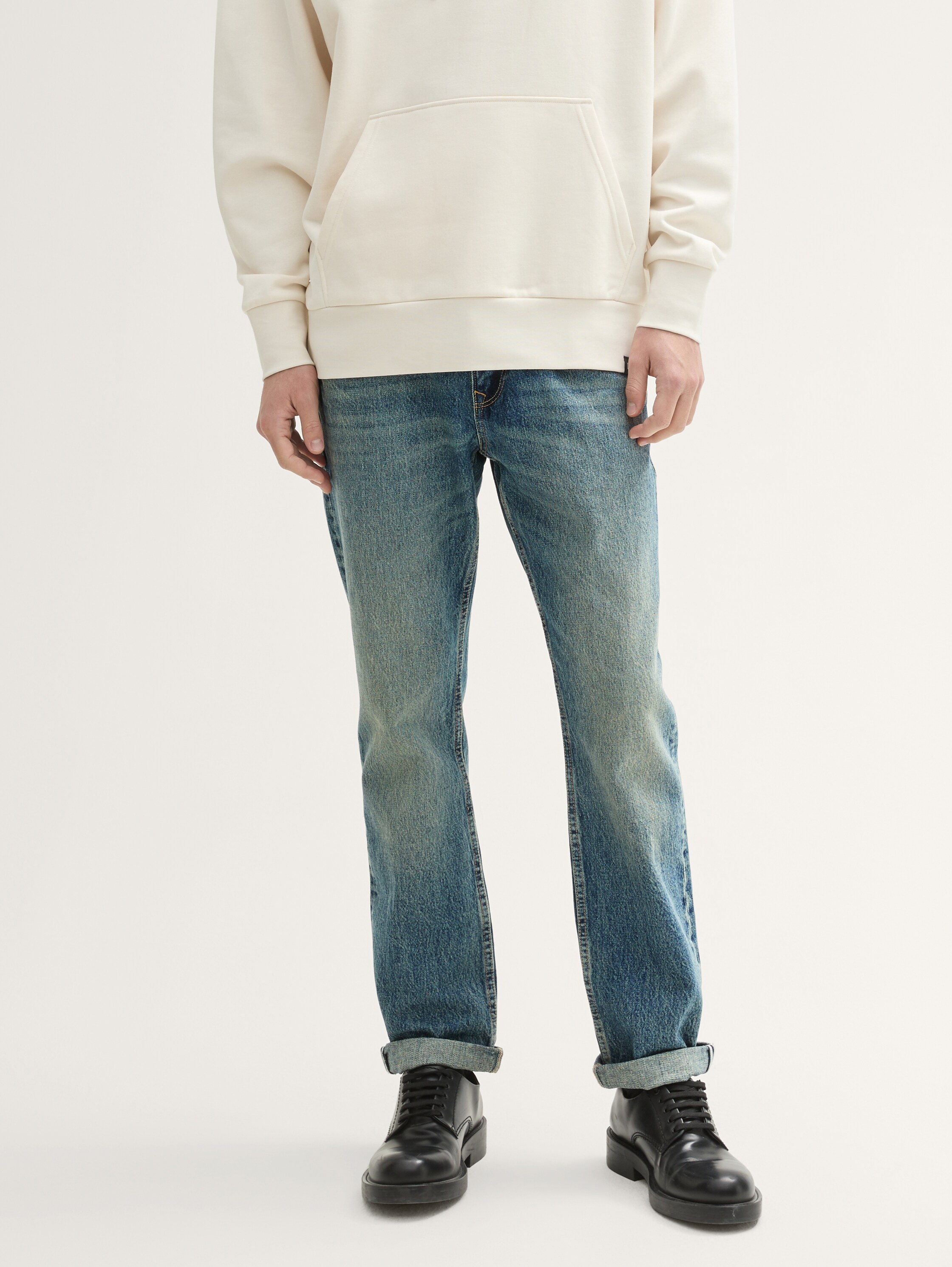 TTAEDAN STRAIGHT Jeans - stone_blue_denim_tint_1 - 