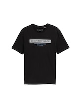 Nicht ausgewählt, Basic T-Shirt mit Logo-Print von , schwarz
