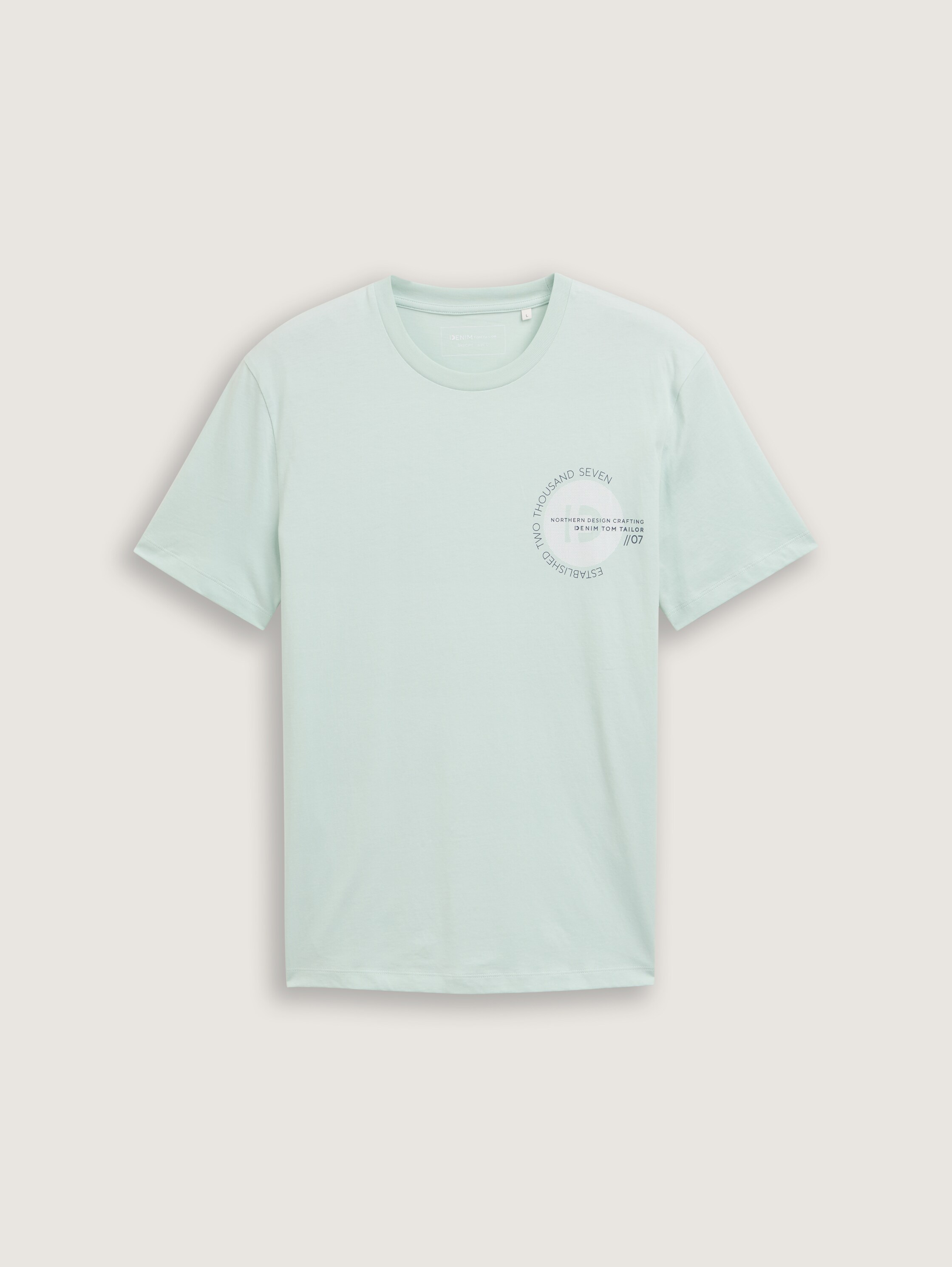 Basic T-Shirt mit Logo-Print - 3