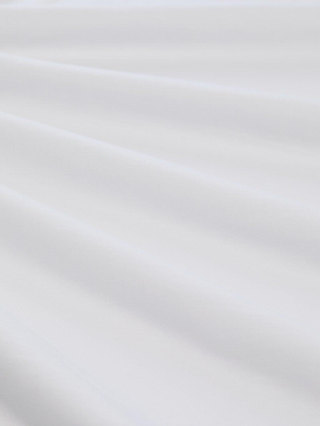 Basic T-Shirt mit Logo-Print - white horse - Material-Ansicht