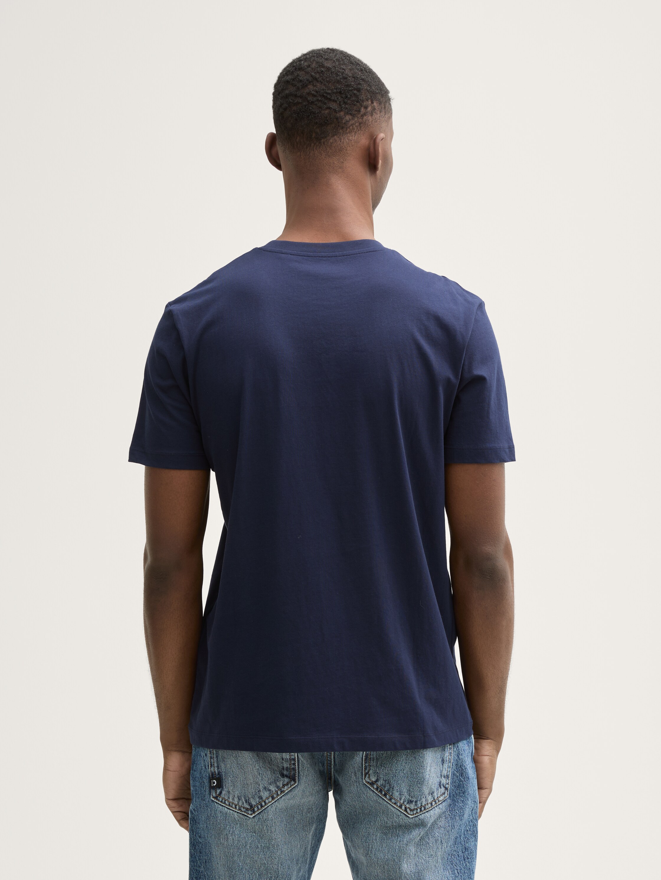 Basic T-Shirt mit Logo-Print - 2