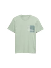 Nicht ausgewählt, Basic T-Shirt mit Logo-Print von , grün