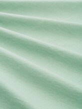 Basic T-Shirt mit Logo-Print - paradise mint - Material-Ansicht