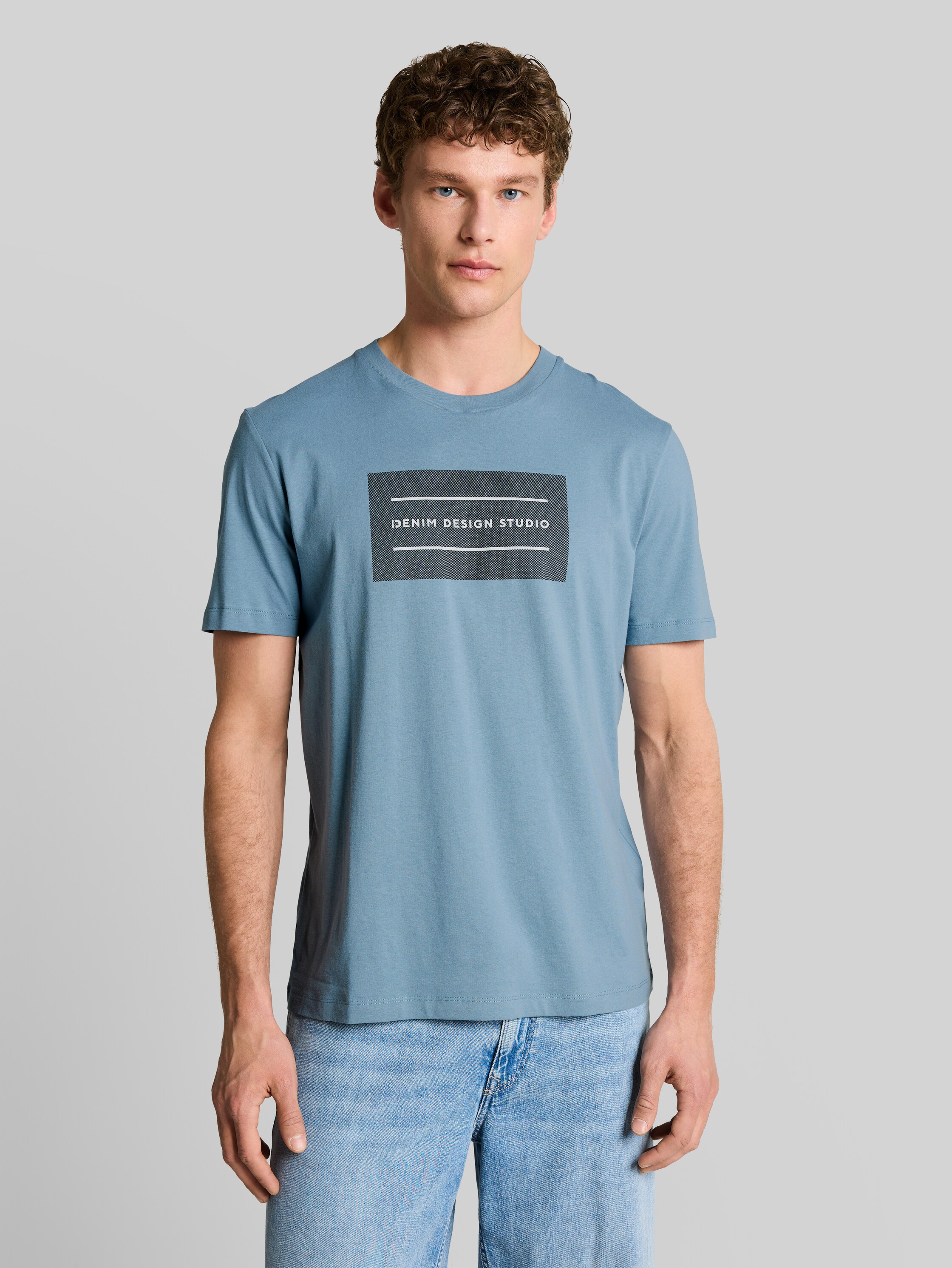 T-shirt Uomo TOM TAILOR Denim, Maniche Corte, Casual Sportiva, Sostenibile, Da XS A XXL