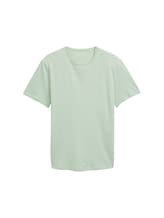 Ausgewählt, T-Shirt in Melange Optik von Tom Tailor, grün