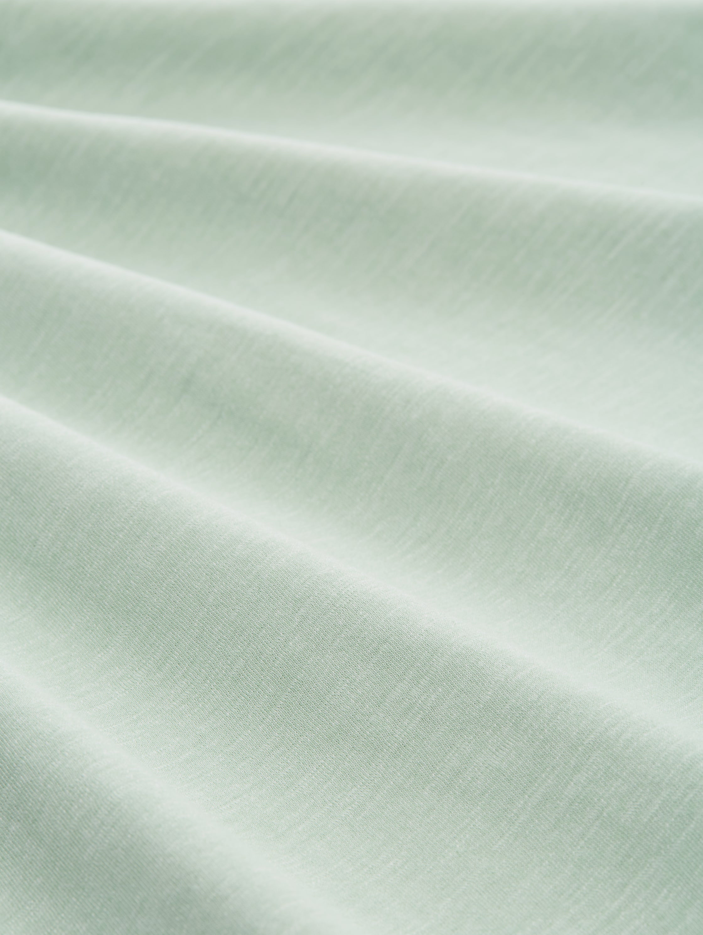 T-Shirt in Melange Optik - fresh_mint_green -