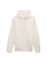 Non sélectionné, Sweat à capuche avec logo brodé par , brunir