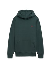 Ausgewählt, Oversize Heritage Hoodie Sweatshirt mit Rückenstickerei von Tom Tailor, grün